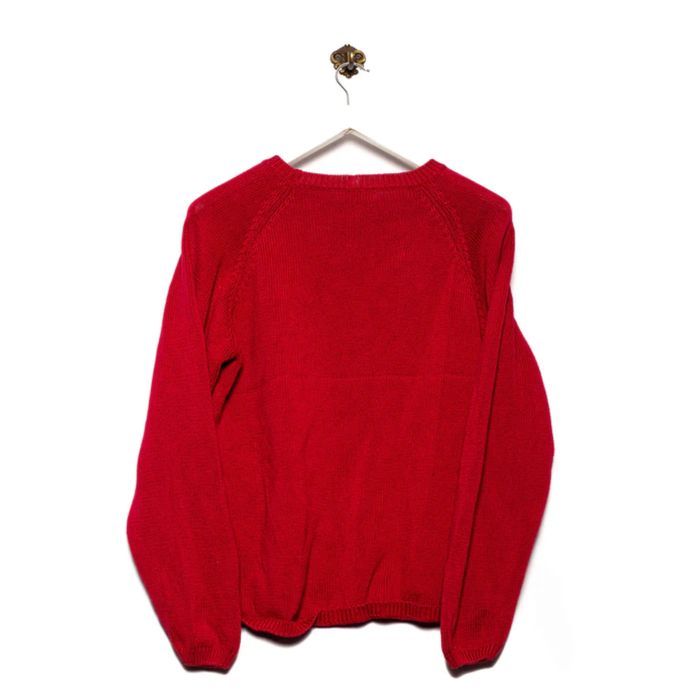 Vintage Oryl Sweater Striped Pattern Red | Grailed