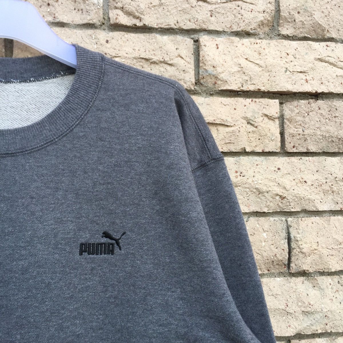 Puma × Vintage PUMA sweatshirt embroidered small logo. Oversized Size US L / EU 52-54 / 3 - 3 Thumbnail