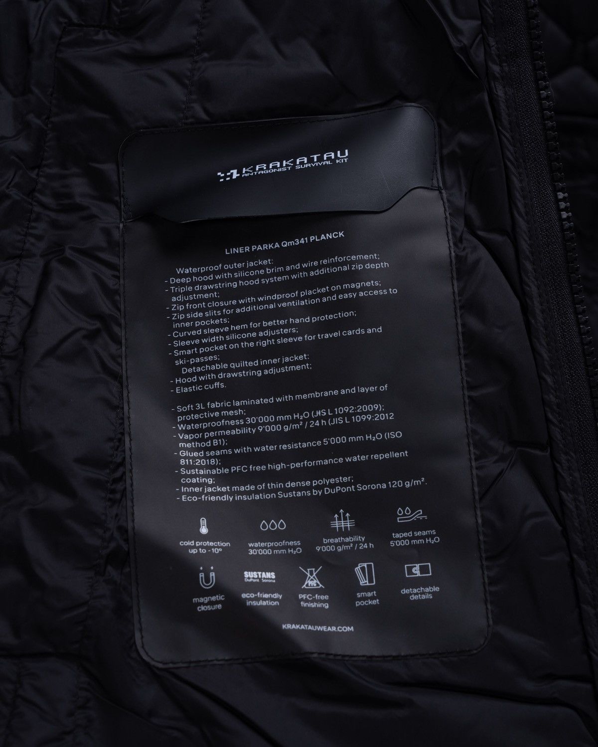 Krakatau Krakatau Liner Parka Qm341 PLANCK Size US S / EU 44-46 / 1 - 10 Thumbnail
