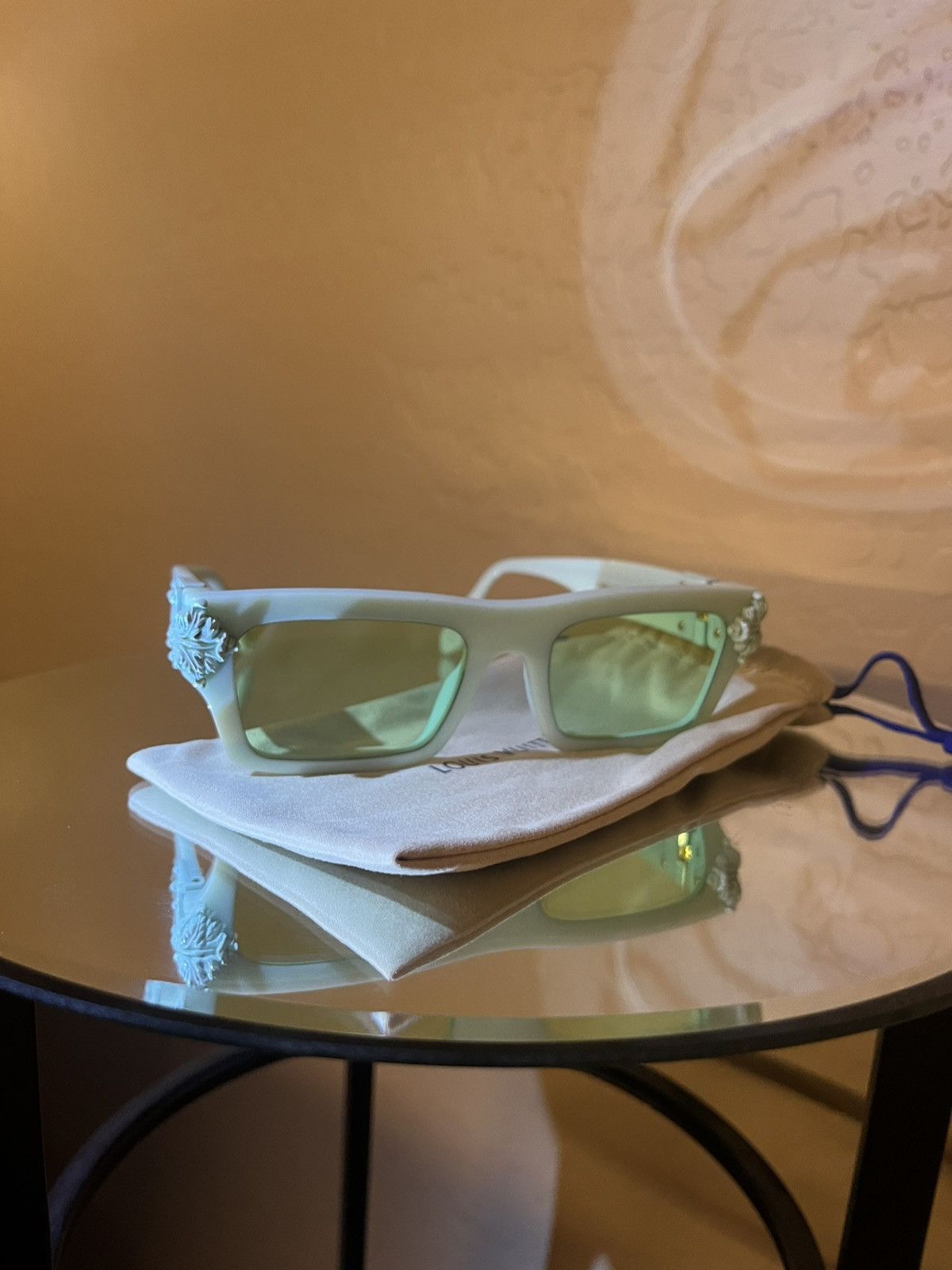 Louis Vuitton RARE Louis Vuitton Montgomery Glasses Vergil Abloh Size ONE SIZE - 7 Thumbnail
