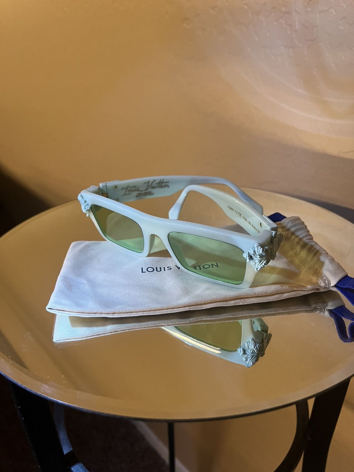 Louis Vuitton RARE Louis Vuitton Montgomery Glasses Vergil Abloh Size ONE SIZE - 6 Thumbnail