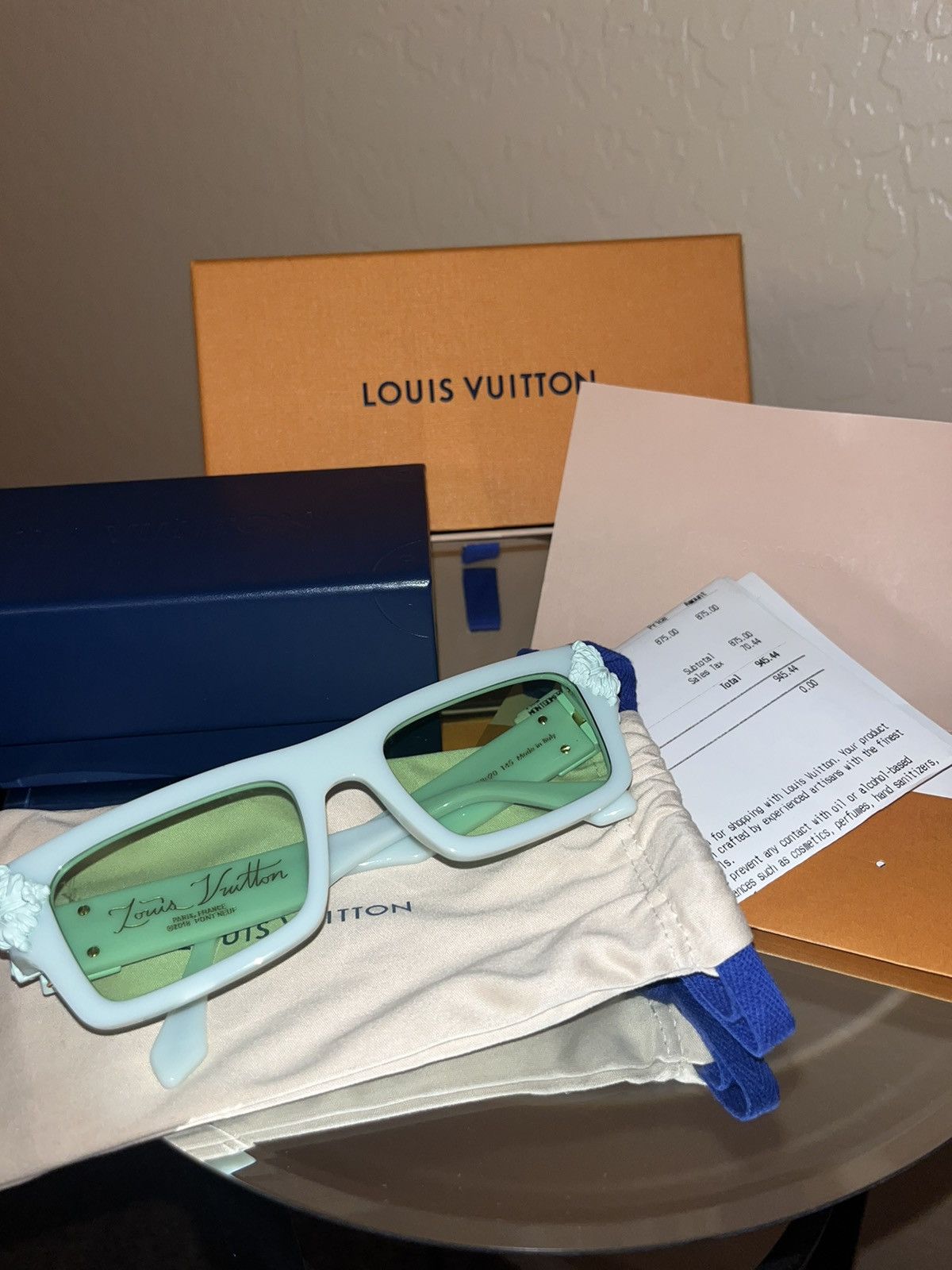 Louis Vuitton RARE Louis Vuitton Montgomery Glasses Vergil Abloh Size ONE SIZE - 1 Thumbnail