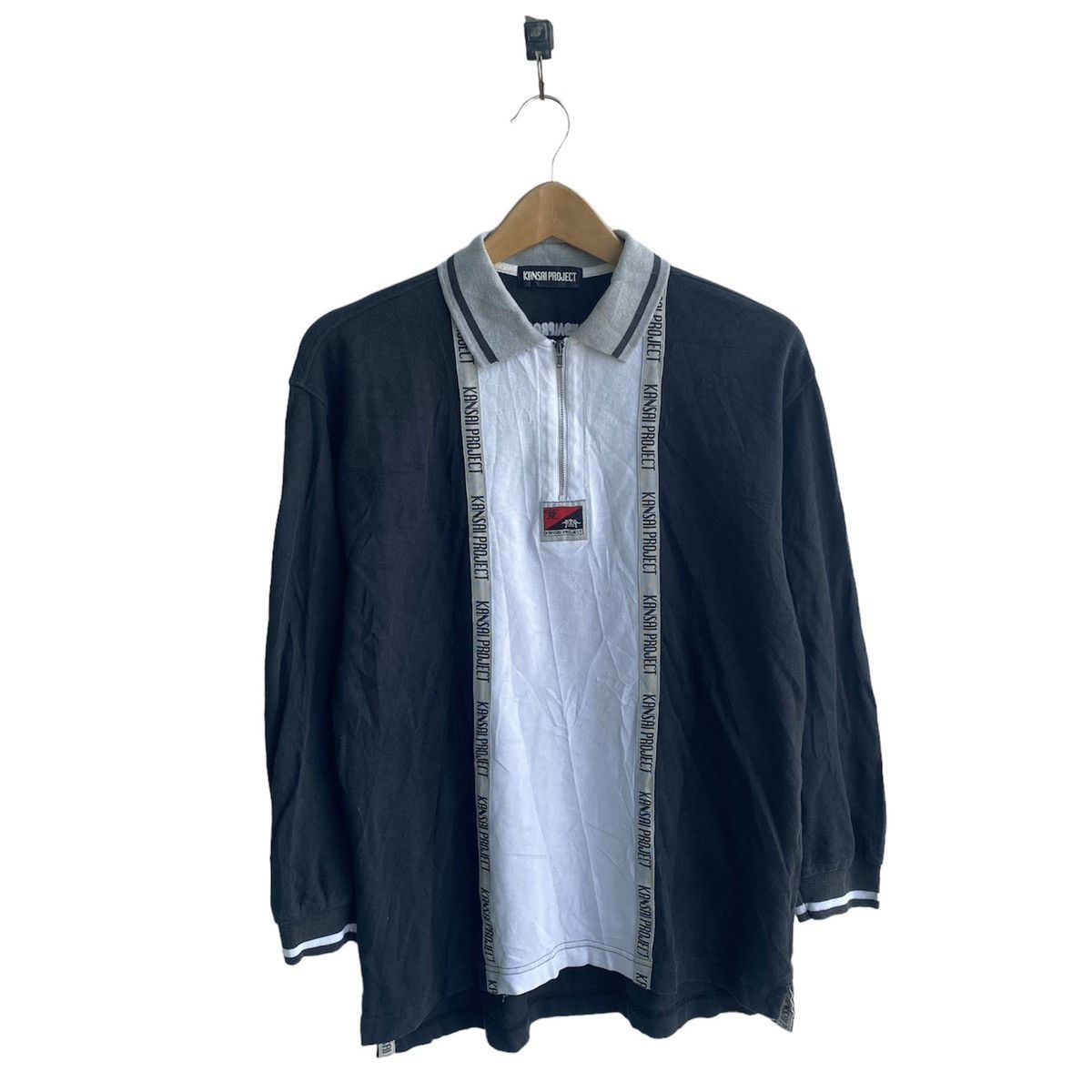 Kansai Project Japanese Brand Vintage Polos Shirt Longslevee