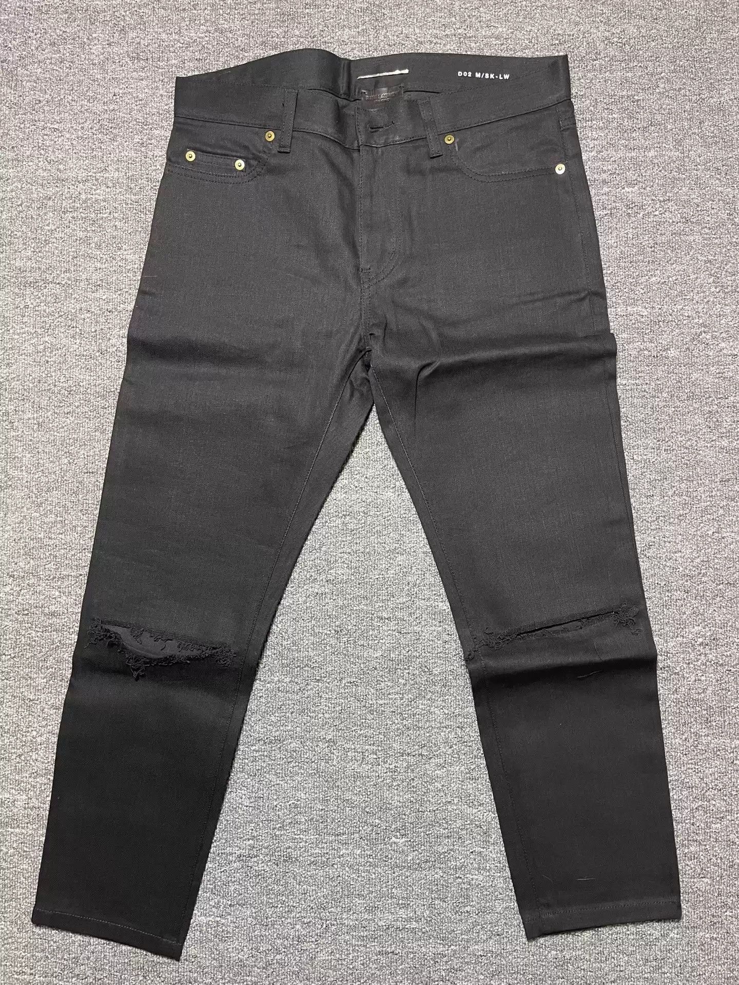 Saint Laurent Distressed Jean Size 31