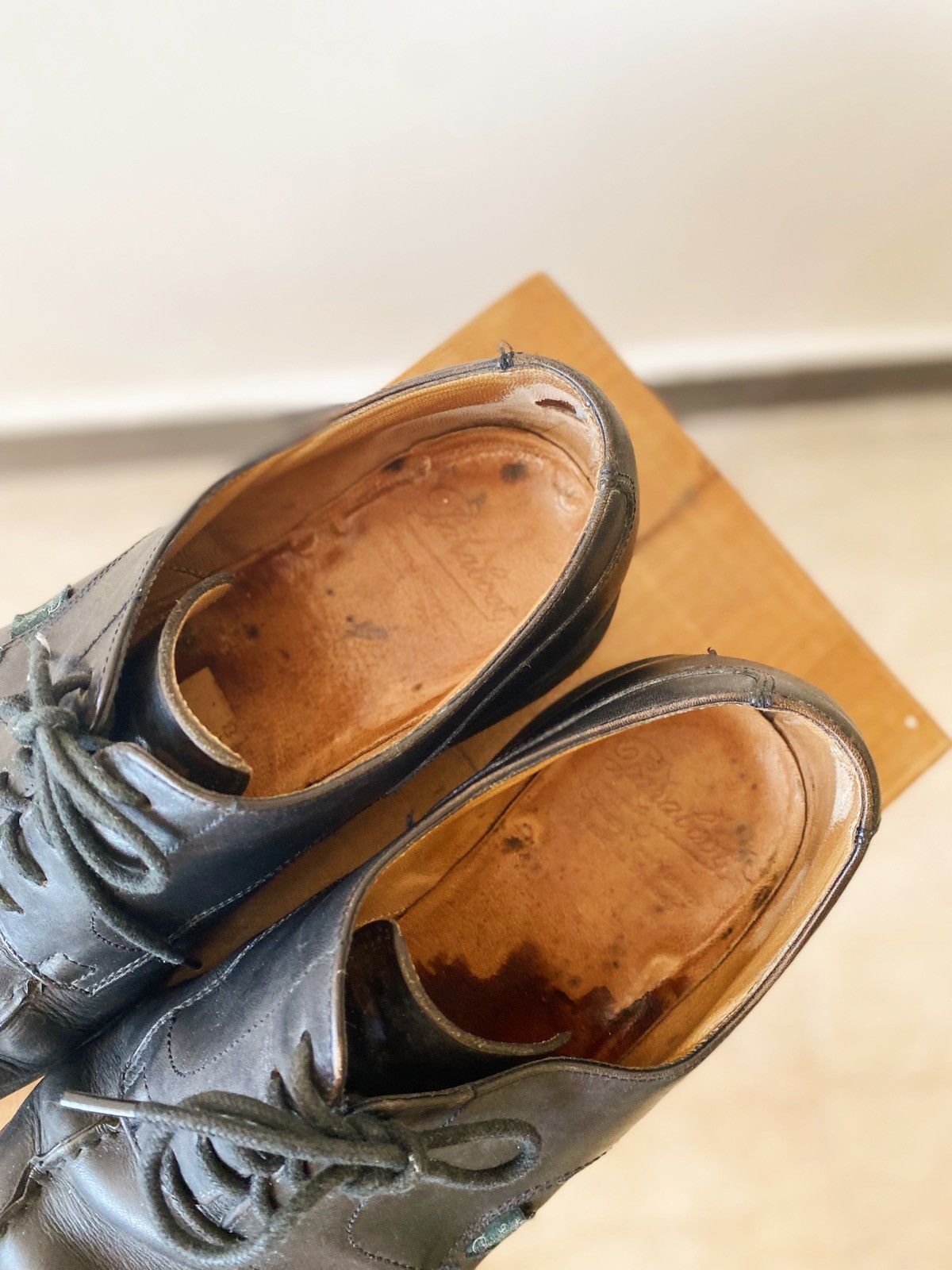 Paraboot Paraboot Chambord Leather Shoes Alden Kapital RRL Needles Size US 10 / EU 43 - 4 Thumbnail
