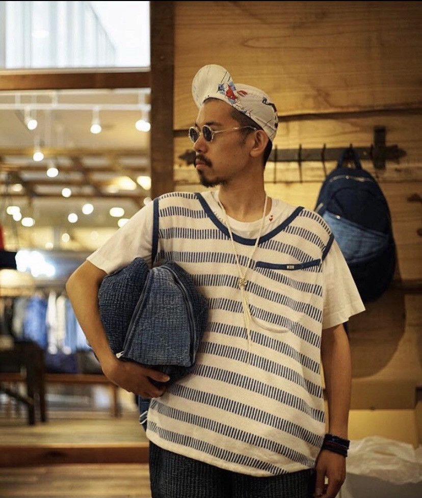 Porter Classic Porter Classic Knit Oversize Vest Kapital Junya Watanabe Size US L / EU 52-54 / 3 - 7 Thumbnail