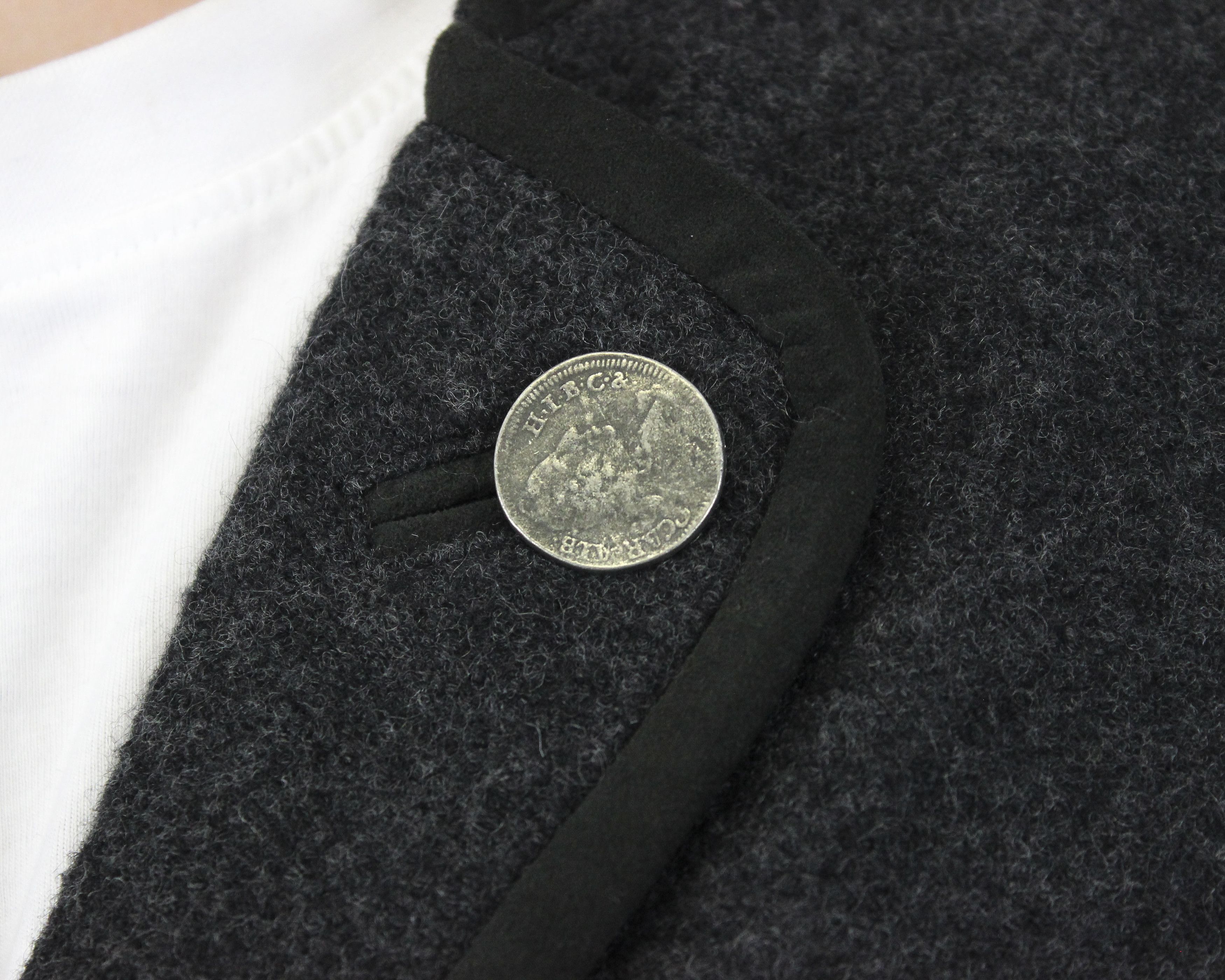 Julius JULIUS LANG Boiled Wool L Blazer Coat Trachten Jacket EU 52 Size 42R - 4 Thumbnail