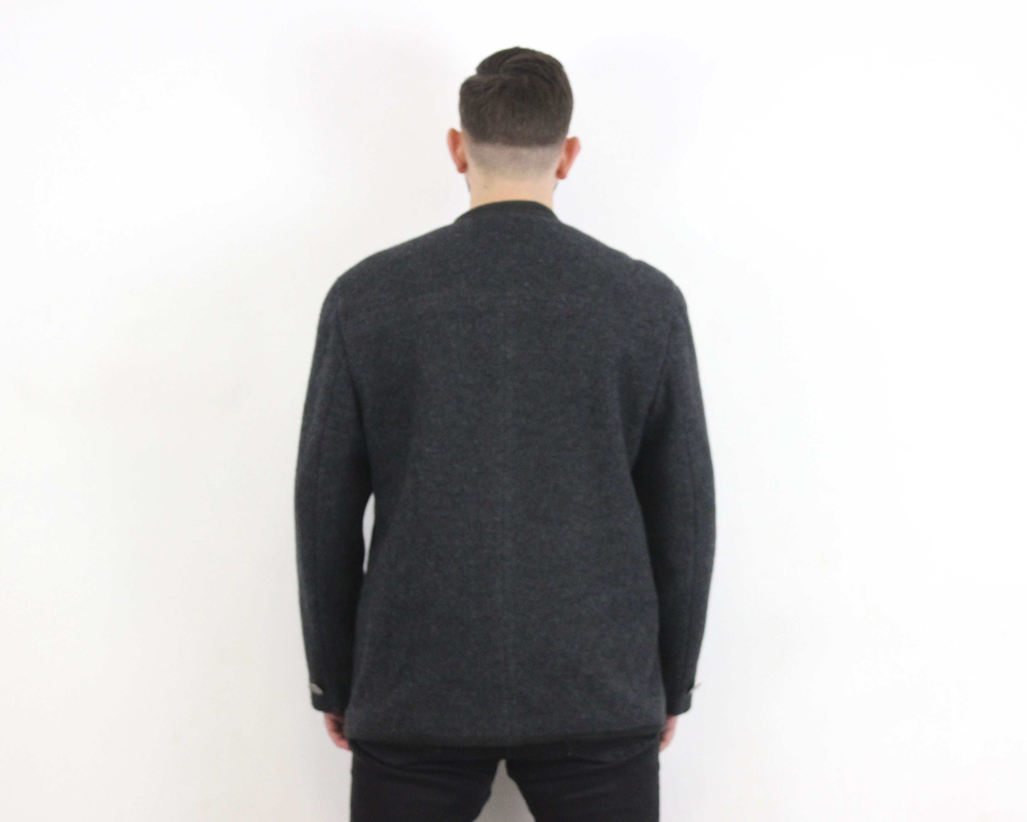 Julius JULIUS LANG Boiled Wool L Blazer Coat Trachten Jacket EU 52 Size 42R - 5 Thumbnail