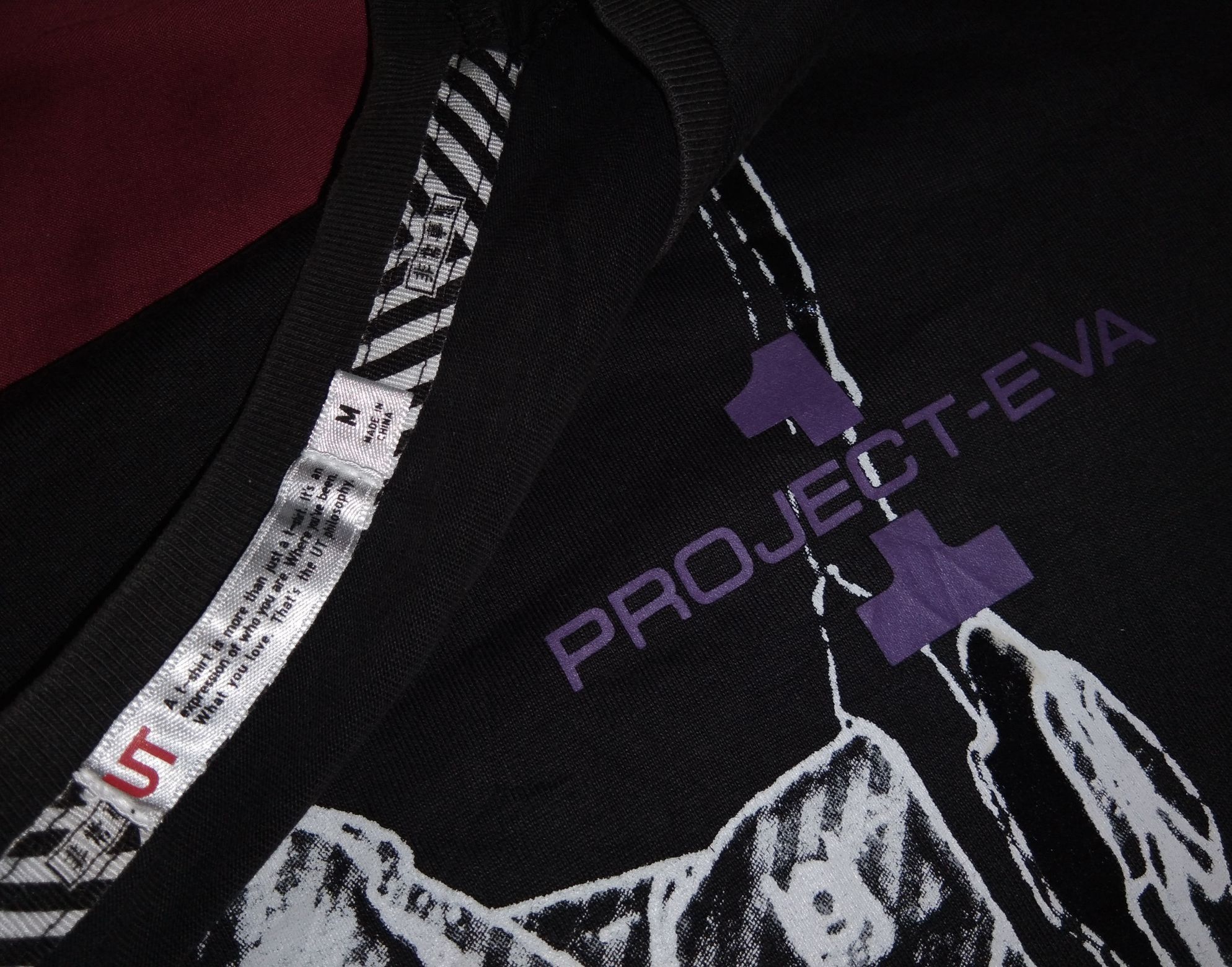 Japanese Brand Project EVA Evangelion tshirt anime Rei Asuka Shinji Size US M / EU 48-50 / 2 - 3 Thumbnail