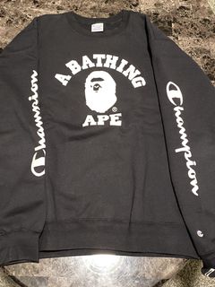 Champion hotsell bape crewneck