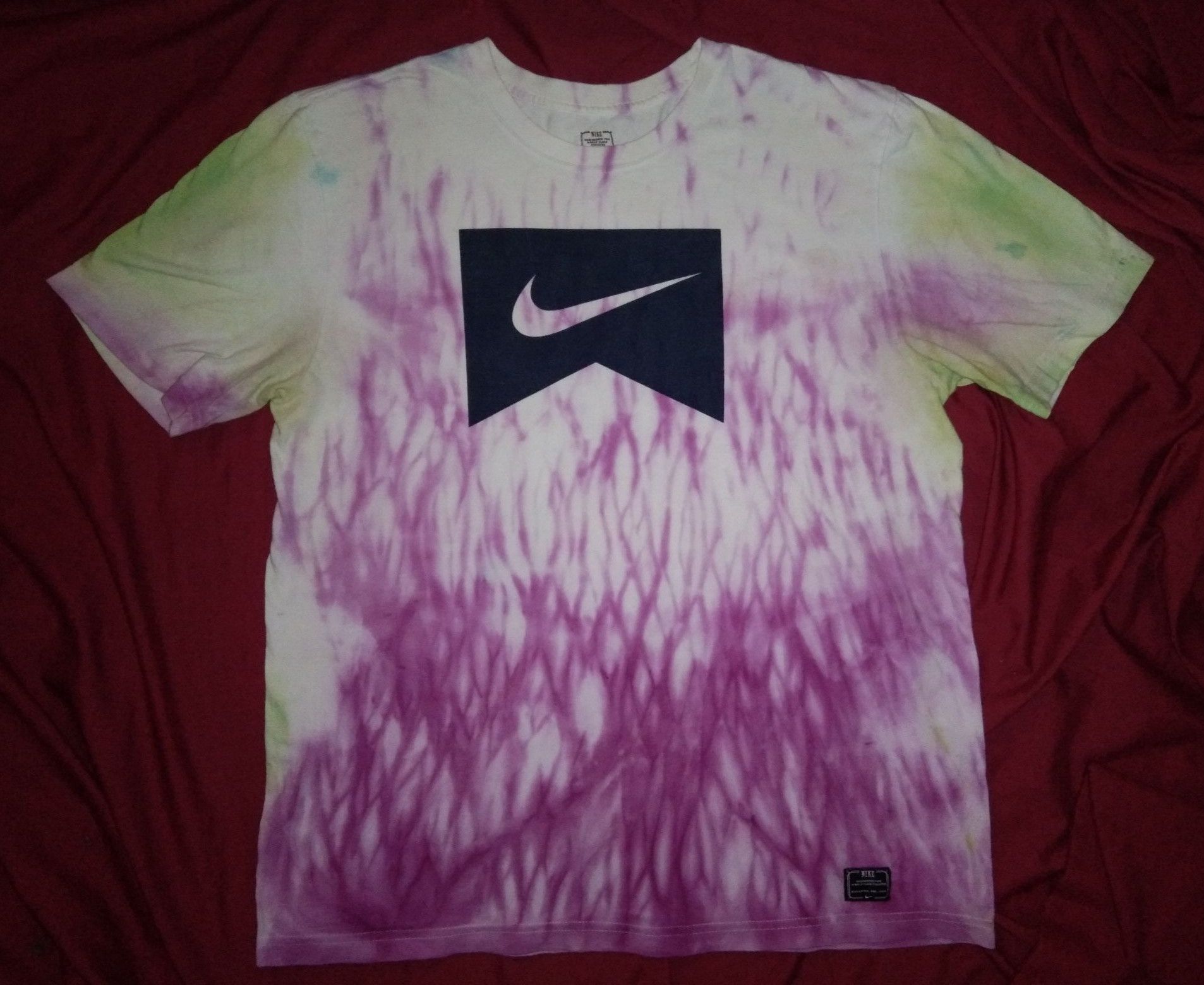 Nike Nike Fire Tiedye tshirt Size US L / EU 52-54 / 3 - 2 Thumbnail