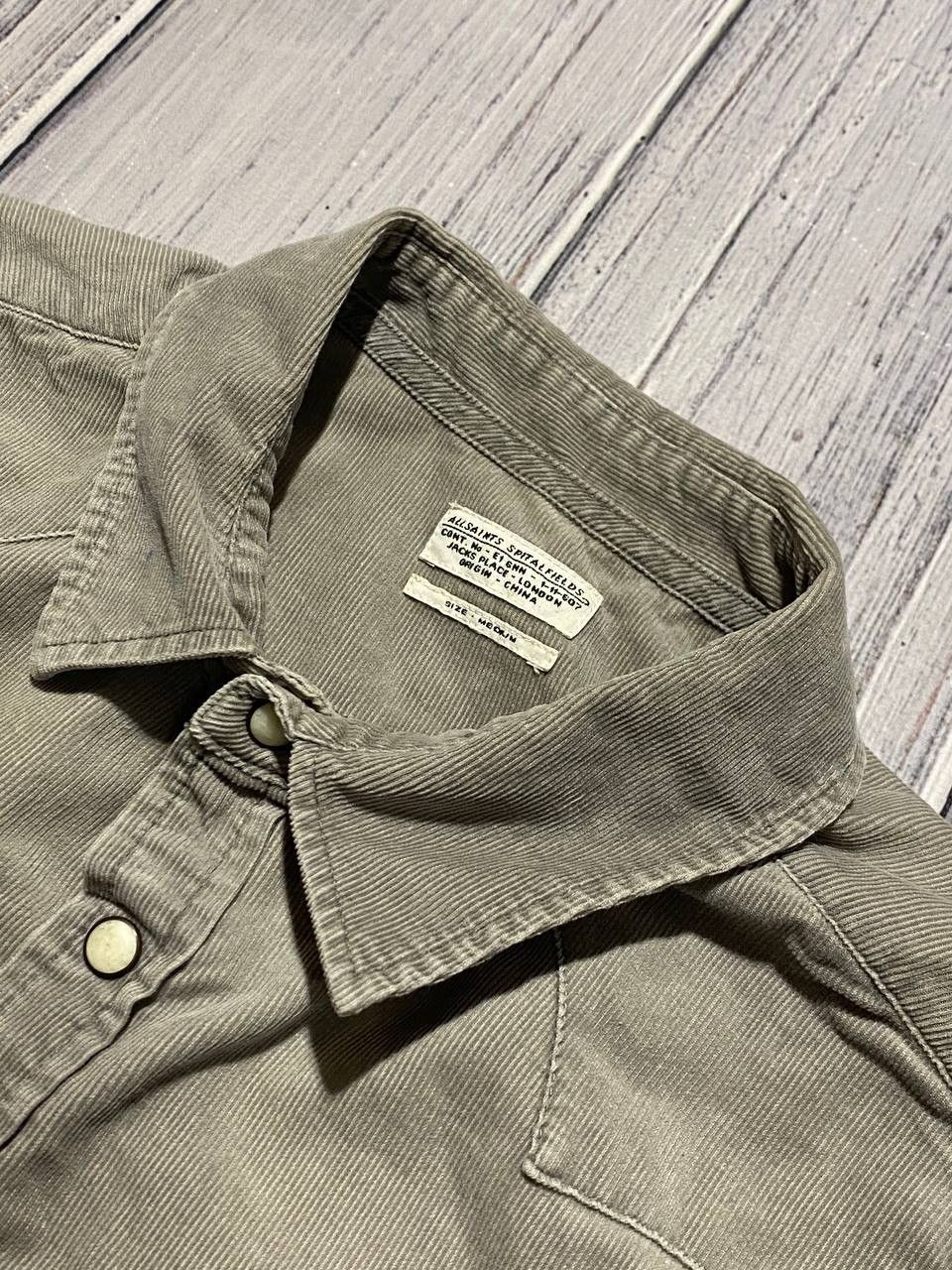Allsaints Allsaints Spitalfields Coalface Corduoy Shirt Overshot Size US M / EU 48-50 / 2 - 4 Thumbnail