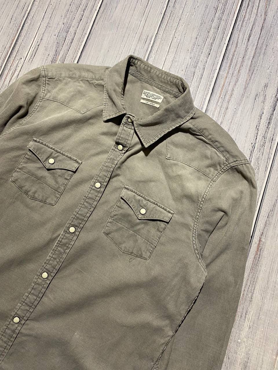 Allsaints Allsaints Spitalfields Coalface Corduoy Shirt Overshot Size US M / EU 48-50 / 2 - 2 Thumbnail