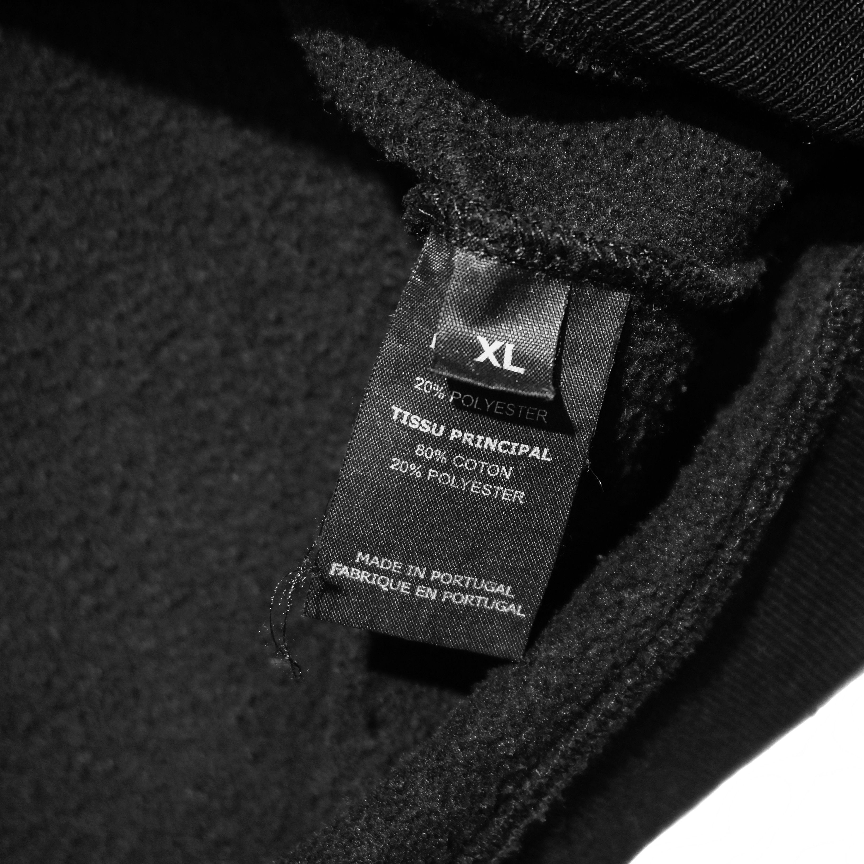 Vetements FW21 BLACK REVERSE LOGO HOODIE Size US XL / EU 56 / 4 - 7 Thumbnail