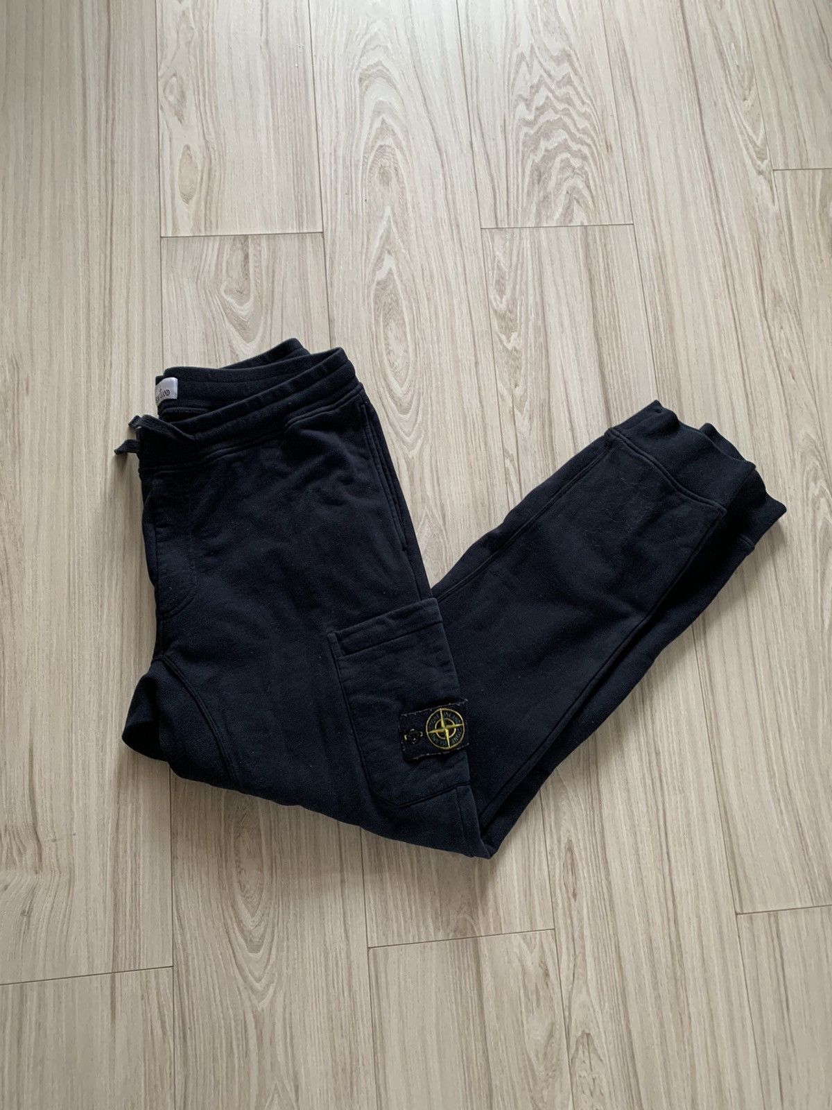 stone island cargo pants light grey