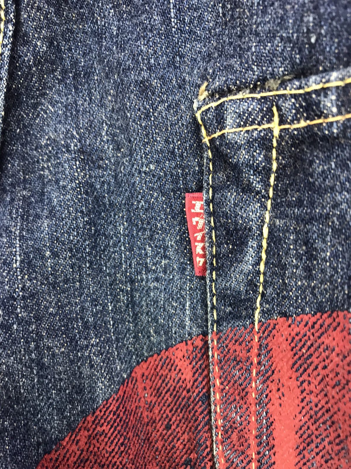 Evisu Rare 🔥 Evisu Paris Daicock Red Colour Size 36 Size US 36 / EU 52 - 19 Thumbnail