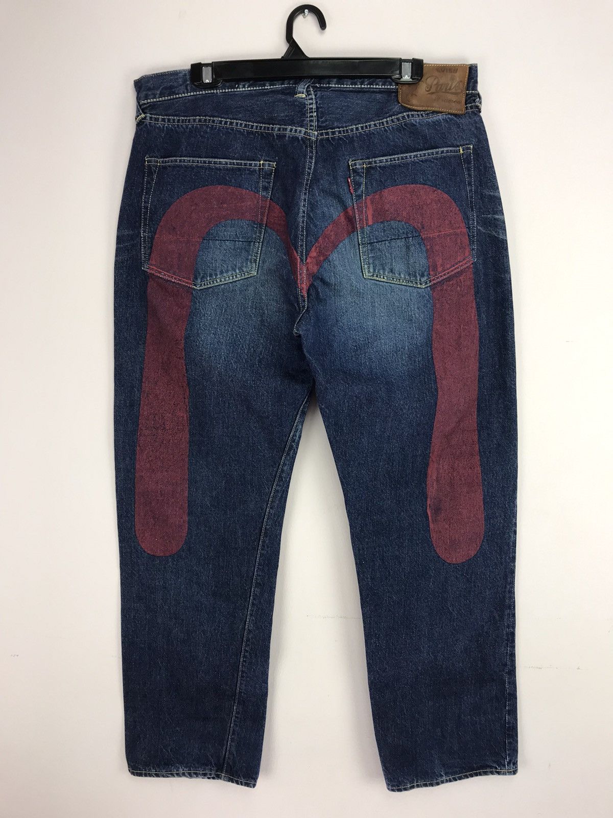 Evisu Rare 🔥 Evisu Paris Daicock Red Colour Size 36 Size US 36 / EU 52 - 12 Thumbnail