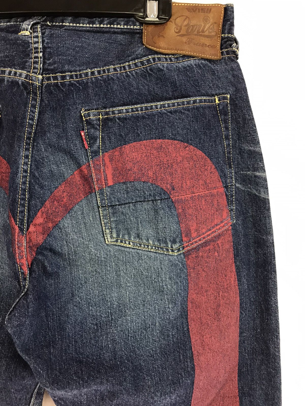 Evisu Rare 🔥 Evisu Paris Daicock Red Colour Size 36 Size US 36 / EU 52 - 14 Thumbnail