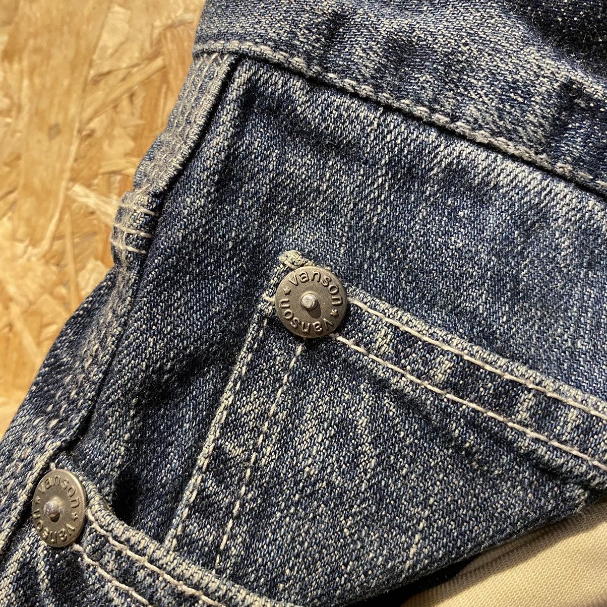 Vanson Leathers RARE‼️Vanson Leathers Wings And Skull Embroidery Denim Jeans Size US 34 / EU 50 - 15 Thumbnail
