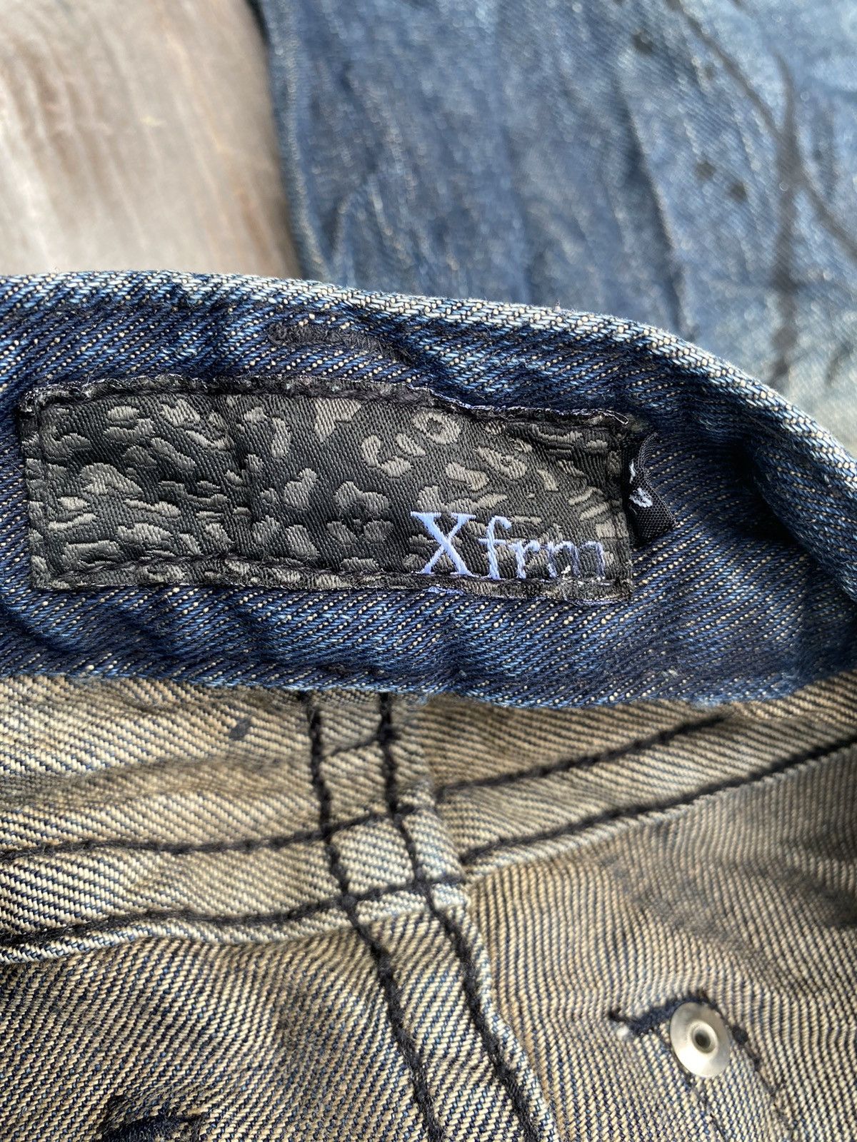 Japanese Brand BEST OFFER ‼️ DISTRESSED XRFN DENIM JEANS BOOTCUT Size US 30 / EU 46 - 14 Thumbnail