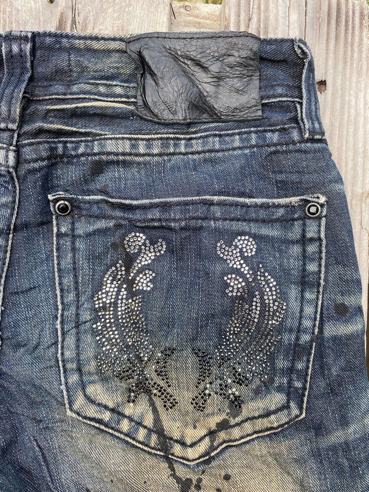 Japanese Brand BEST OFFER ‼️ DISTRESSED XRFN DENIM JEANS BOOTCUT Size US 30 / EU 46 - 12 Thumbnail