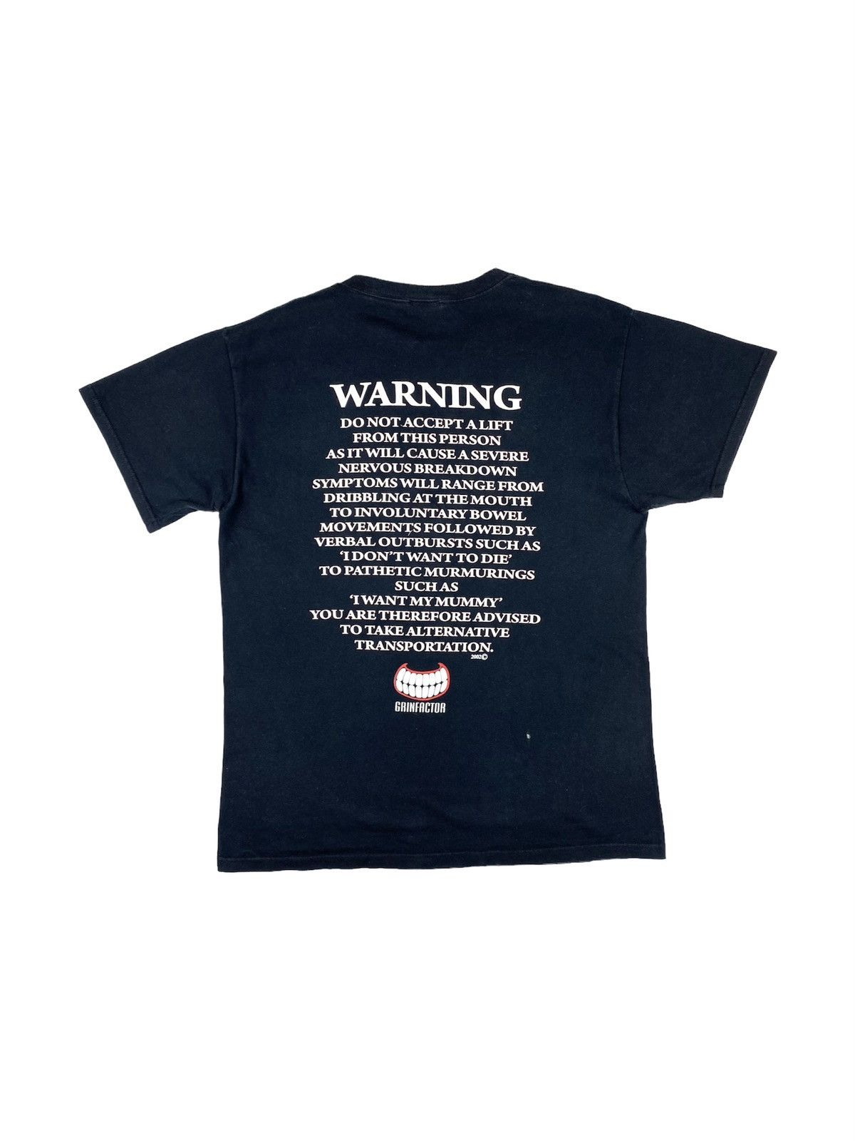 Band Tees Y2K Vintage Art Humor Racing T Shirt 2002 by Grinfactor USA Size US L / EU 52-54 / 3 - 1 Thumbnail