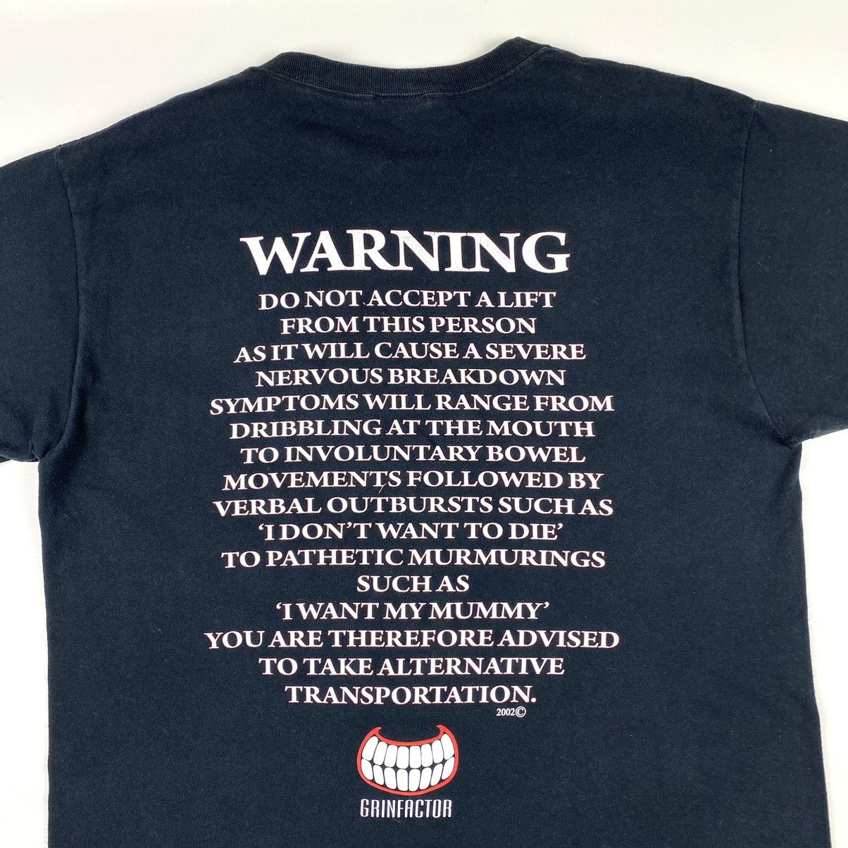 Band Tees Y2K Vintage Art Humor Racing T Shirt 2002 by Grinfactor USA Size US L / EU 52-54 / 3 - 6 Thumbnail
