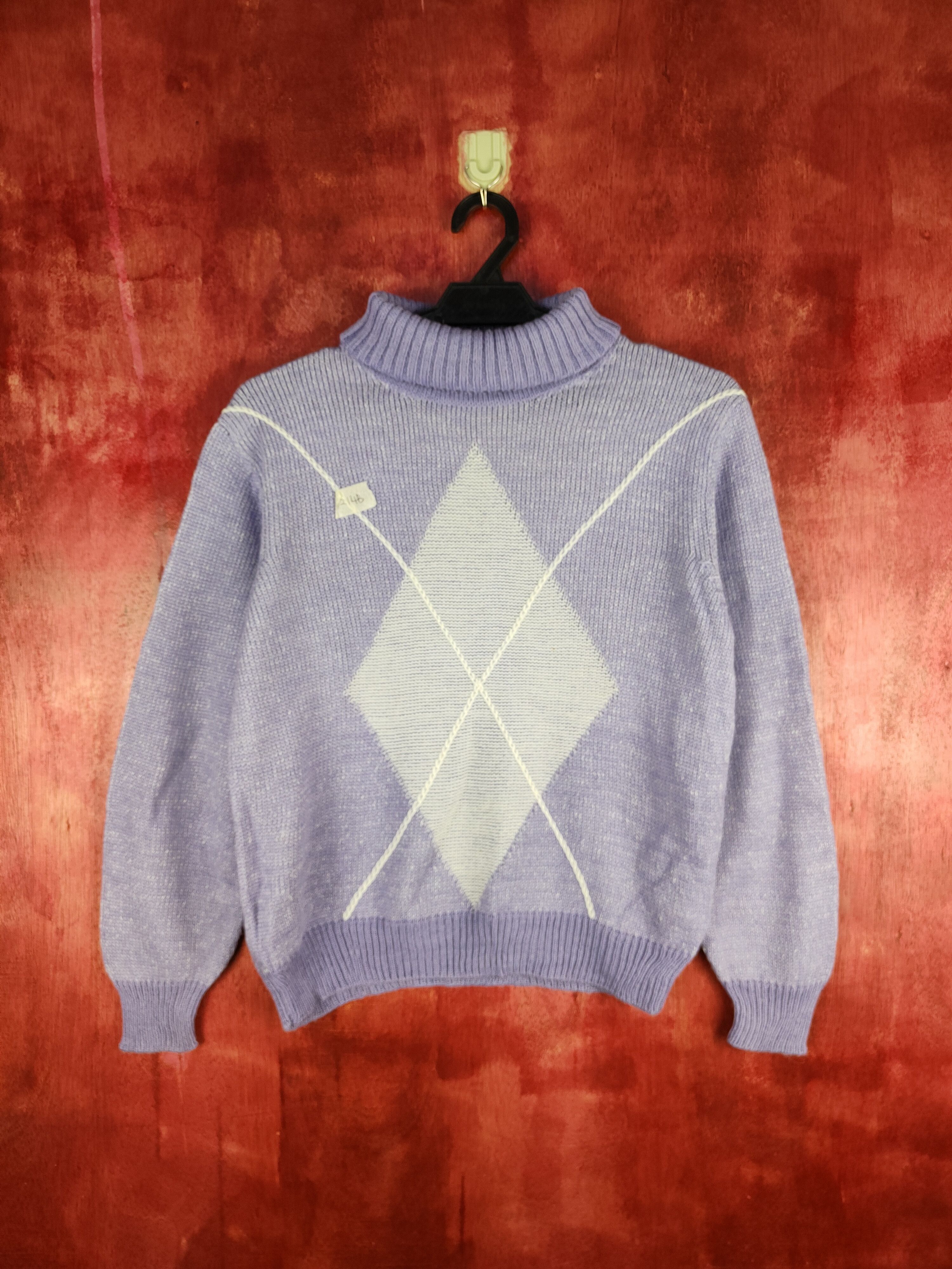 Vintage Renown Ladies Purple Knitwear Sweater #214B Size S / US 4 / IT 40 - 1 Thumbnail