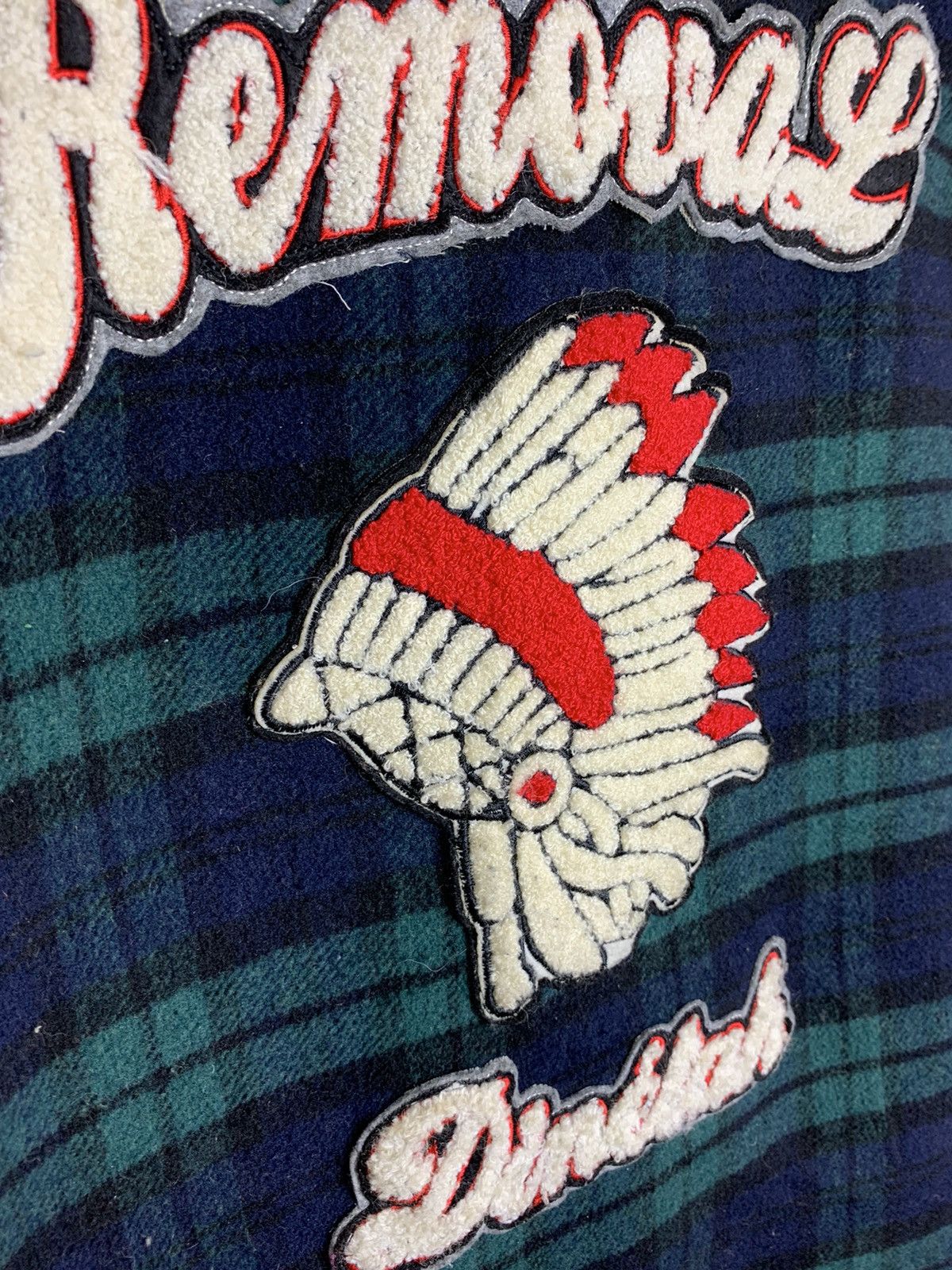Vintage Vintage Varsity Vest Up.Start.Jp Red Indian Style Size US M / EU 48-50 / 2 - 13 Thumbnail