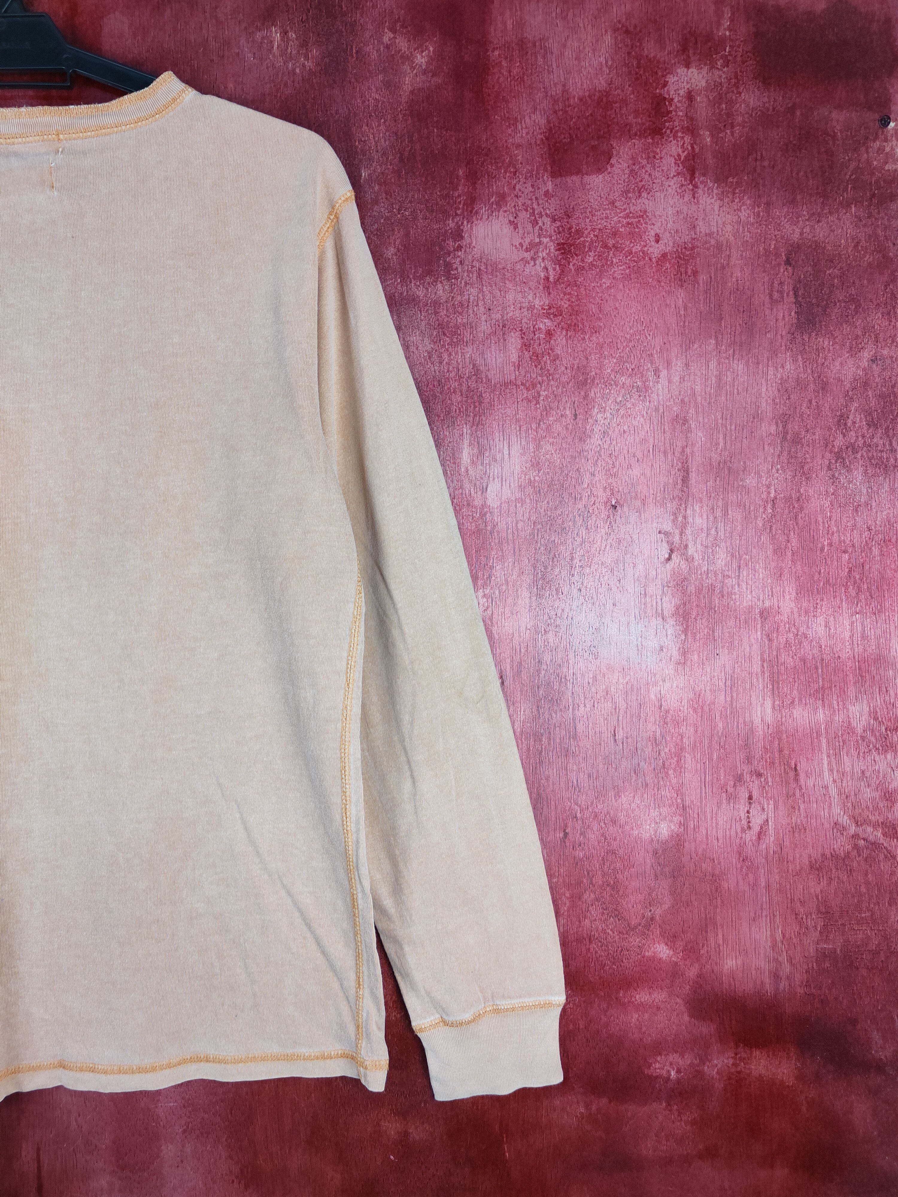 Disney Back Number Disney Orange Faded Long Sleeve T-shirt #182B Size M / US 6-8 / IT 42-44 - 10 Thumbnail