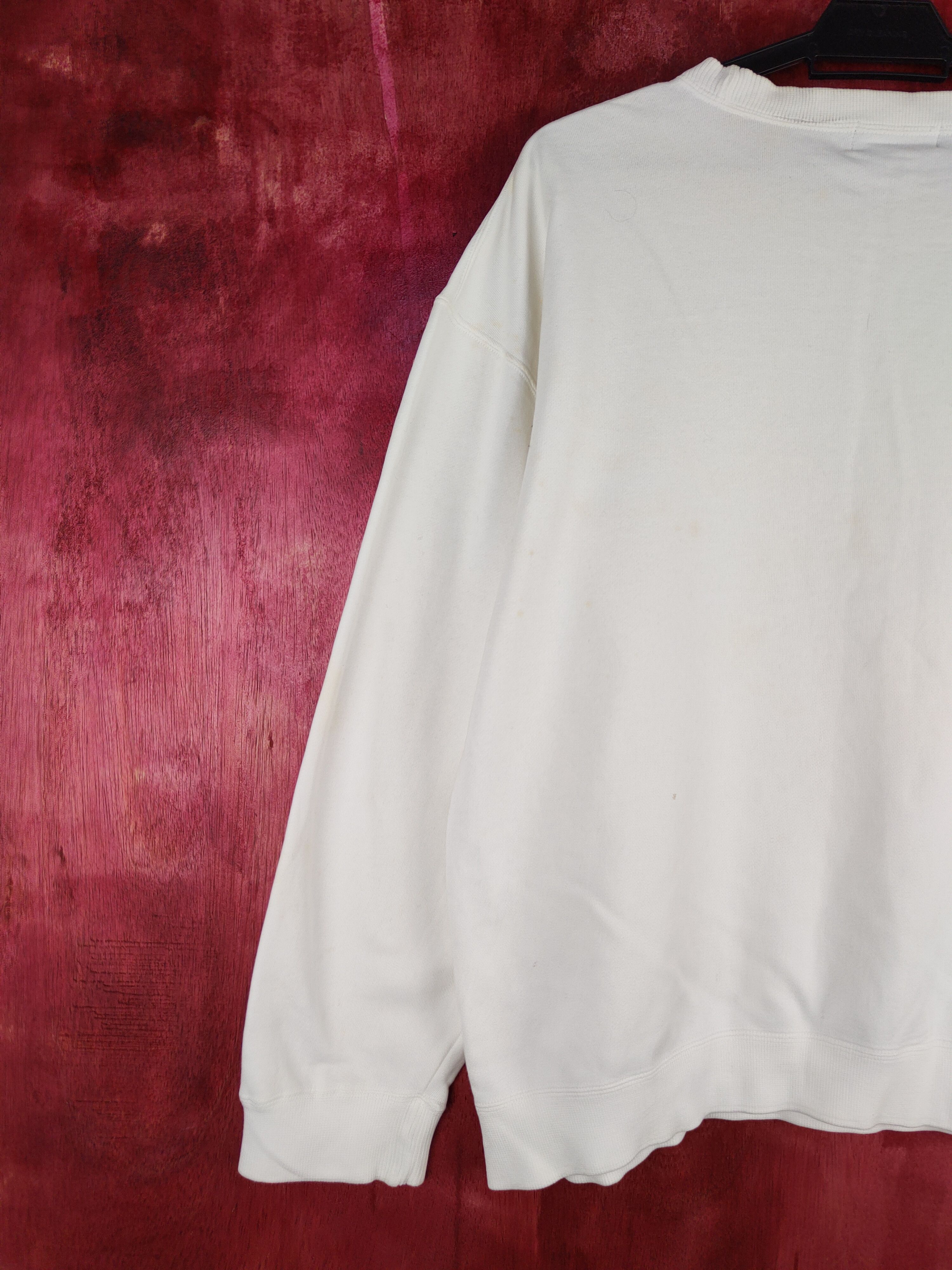 Japanese Brand × Michiko Koshino London Michiko Koshino London White Sweatshirt #184B Size US M / EU 48-50 / 2 - 10 Thumbnail