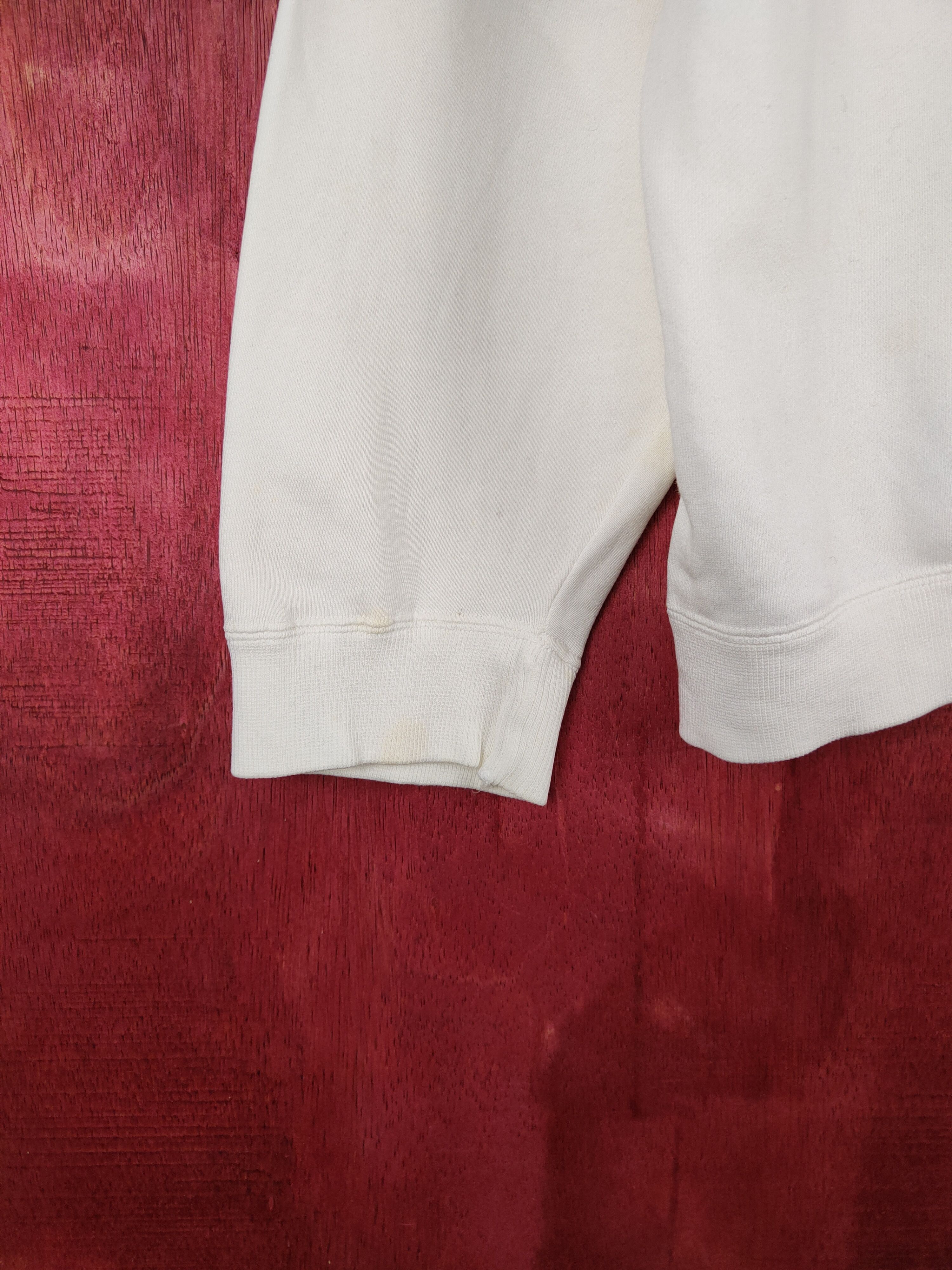 Japanese Brand × Michiko Koshino London Michiko Koshino London White Sweatshirt #184B Size US M / EU 48-50 / 2 - 5 Thumbnail