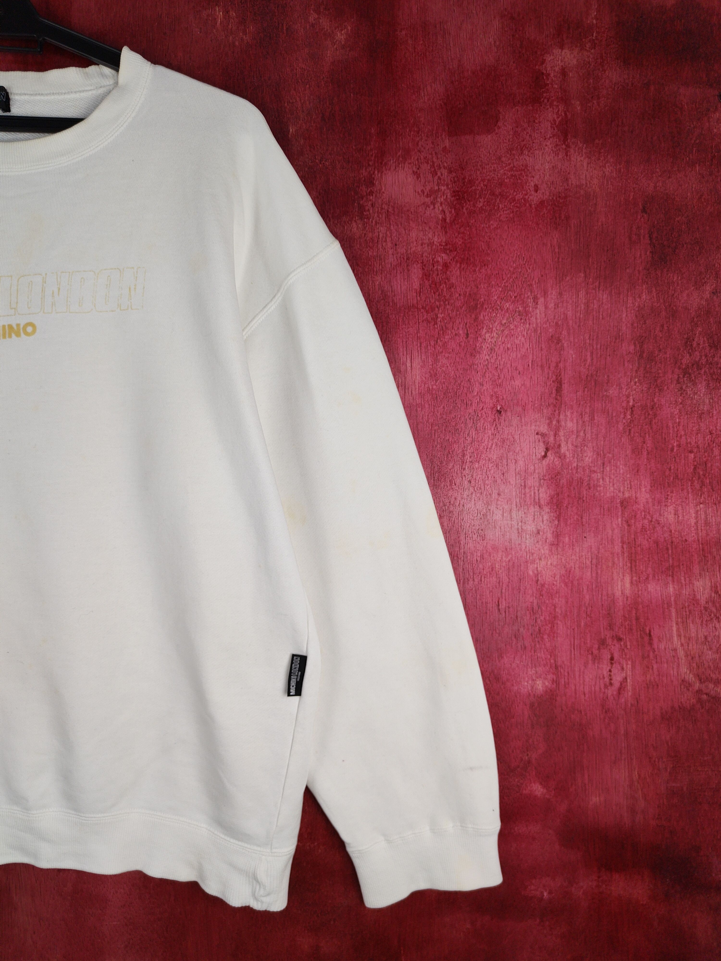 Japanese Brand × Michiko Koshino London Michiko Koshino London White Sweatshirt #184B Size US M / EU 48-50 / 2 - 6 Thumbnail