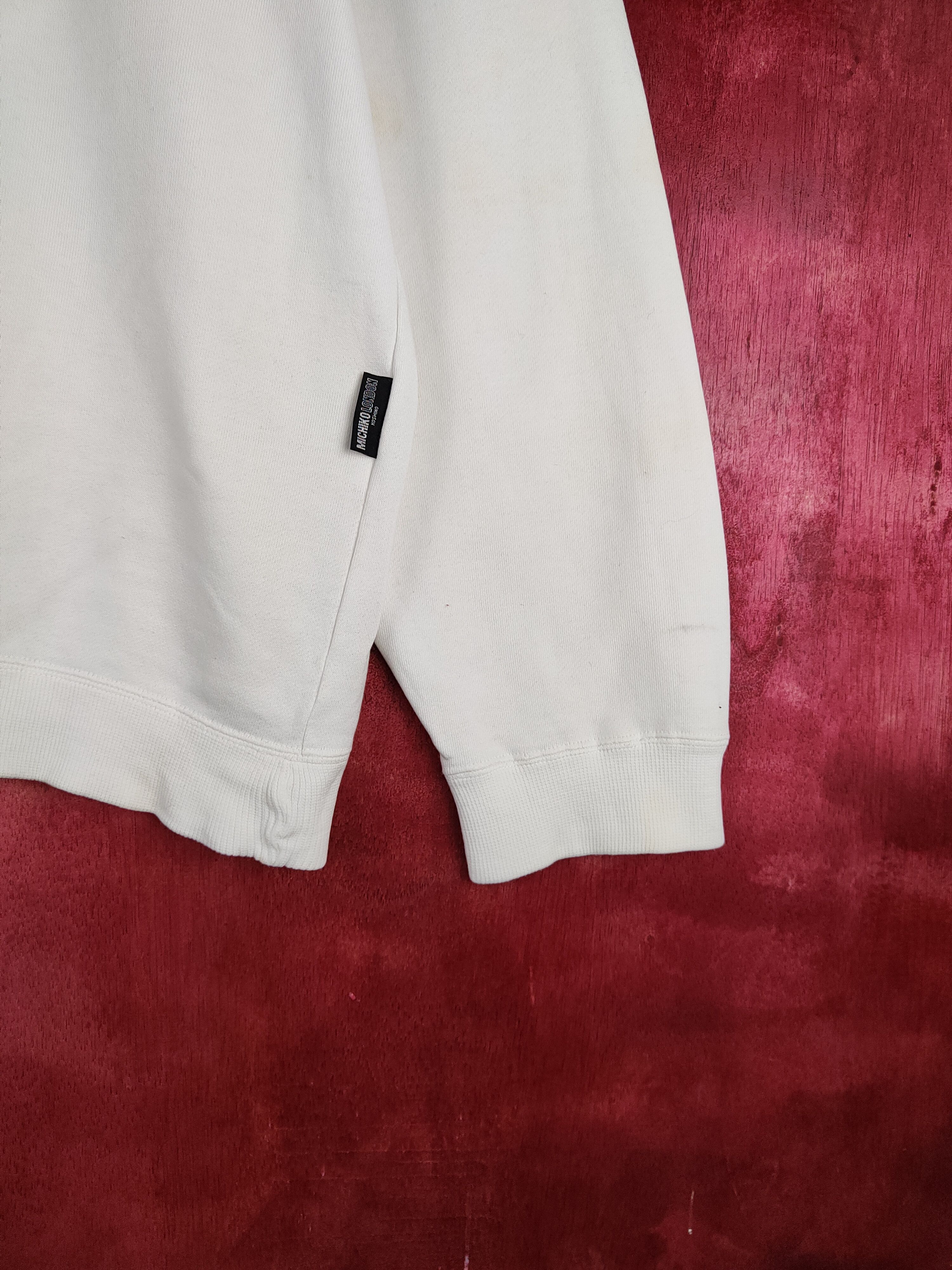 Japanese Brand × Michiko Koshino London Michiko Koshino London White Sweatshirt #184B Size US M / EU 48-50 / 2 - 8 Thumbnail