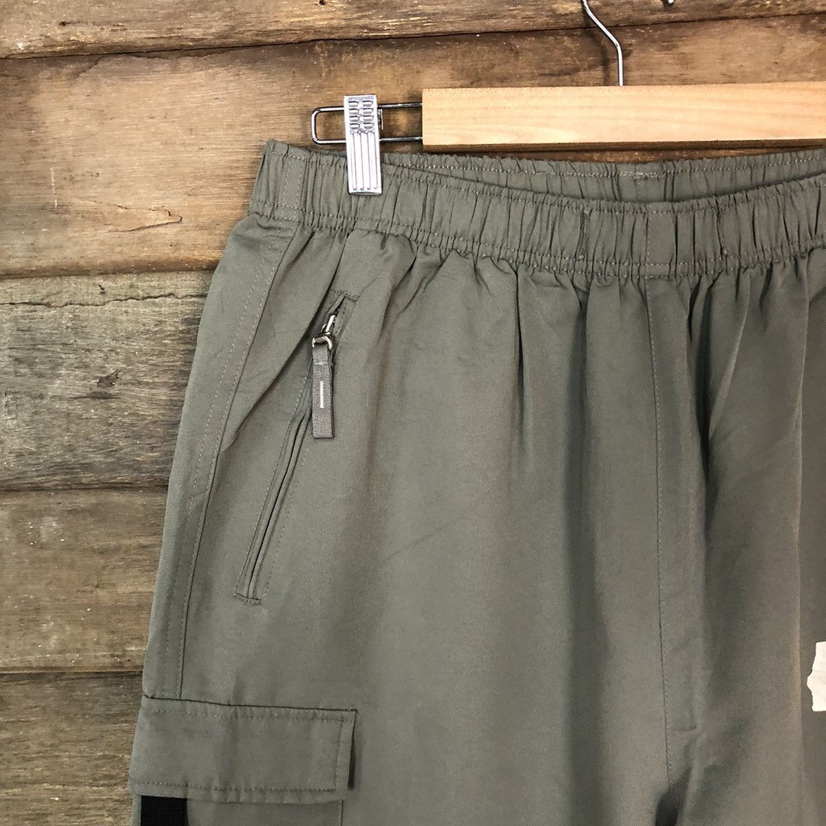 Asics × Japanese Brand Asics Grey multipocket tactical Cargo Pants #023B Size US 29 - 4 Thumbnail