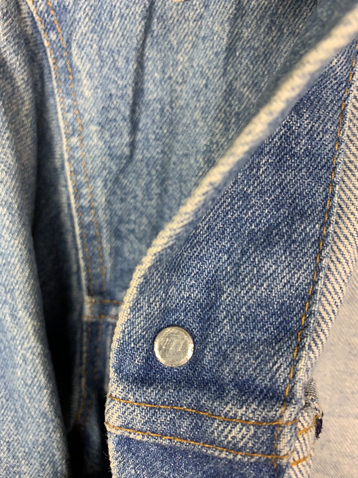 Levi's Vintage 80s Levis Trucker Denim Jacket Size US S / EU 44-46 / 1 - 19 Thumbnail