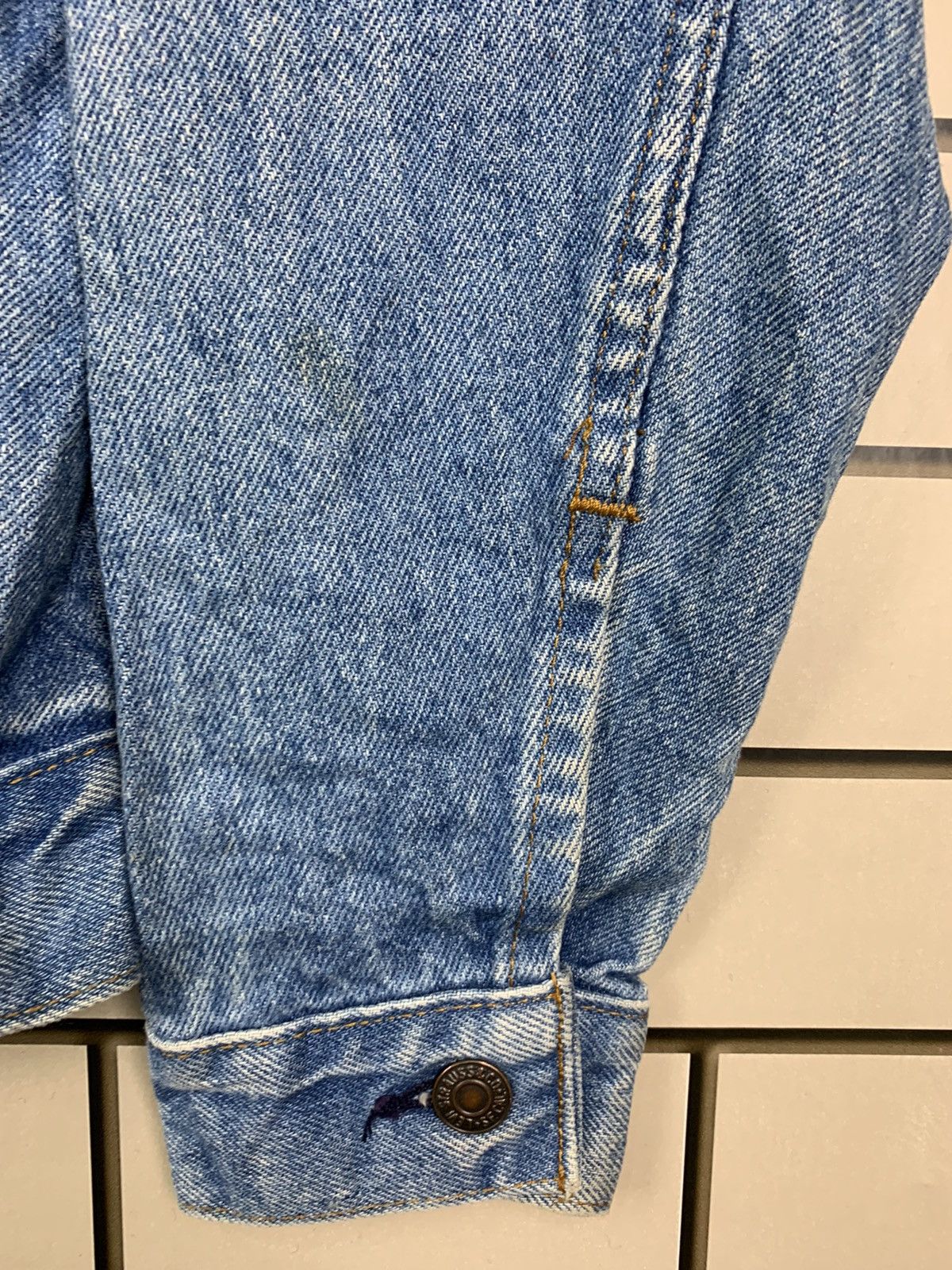Levi's Vintage 80s Levis Trucker Denim Jacket Size US S / EU 44-46 / 1 - 11 Thumbnail