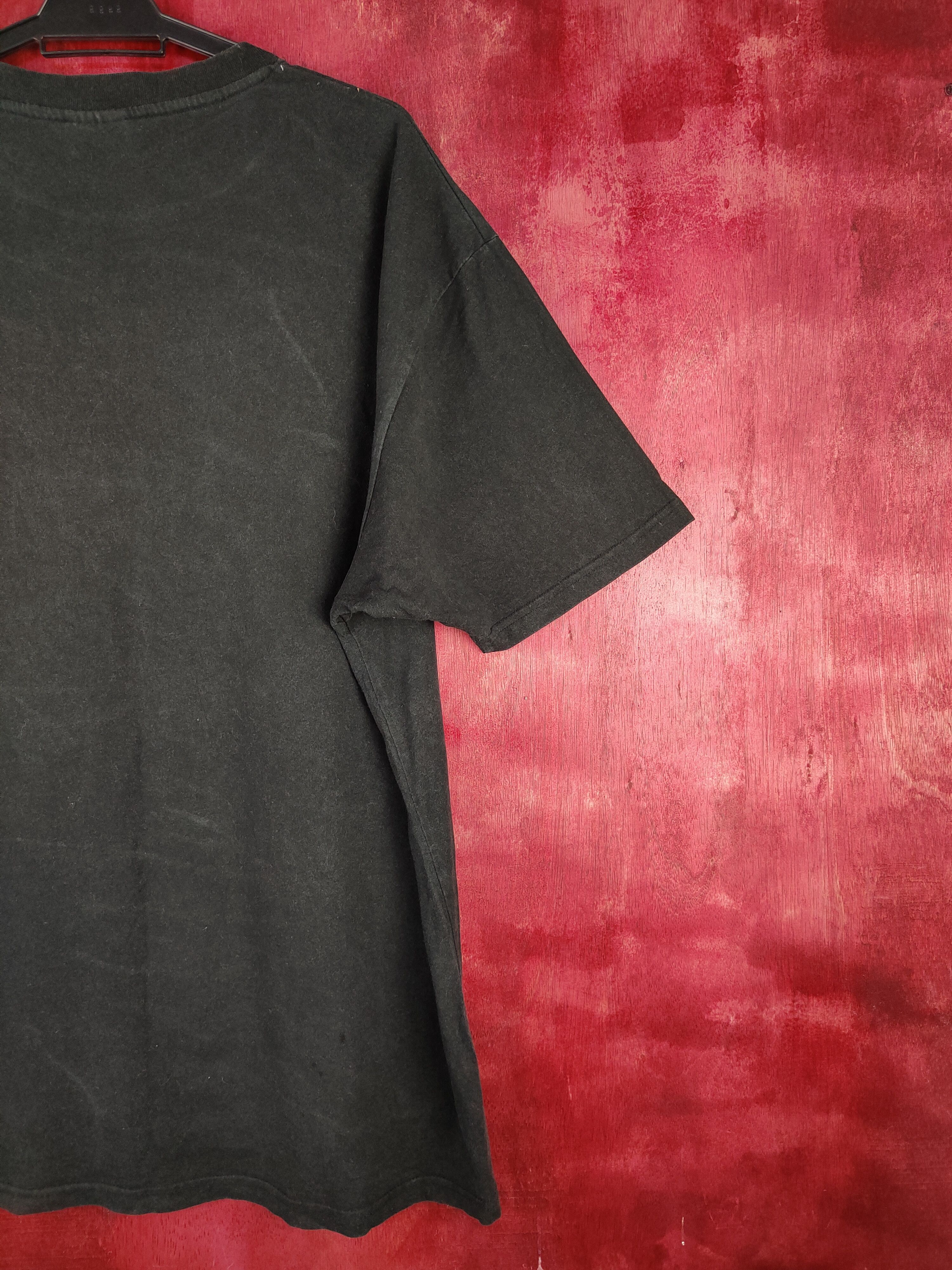 Japanese Brand Little Devil Parade Black Faded baggie T-shirt #168B Size XL / US 12-14 / IT 48-50 - 8 Thumbnail