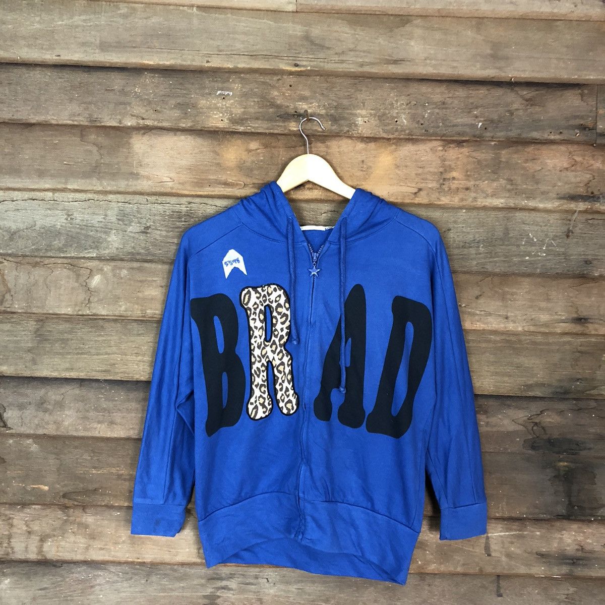 Japanese Brand Colza Brad Blue sweater ear Hoodies #5598 Size S / US 4 / IT 40 - 1 Thumbnail