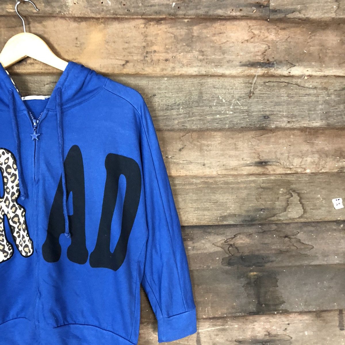 Japanese Brand Colza Brad Blue sweater ear Hoodies #5598 Size S / US 4 / IT 40 - 5 Thumbnail