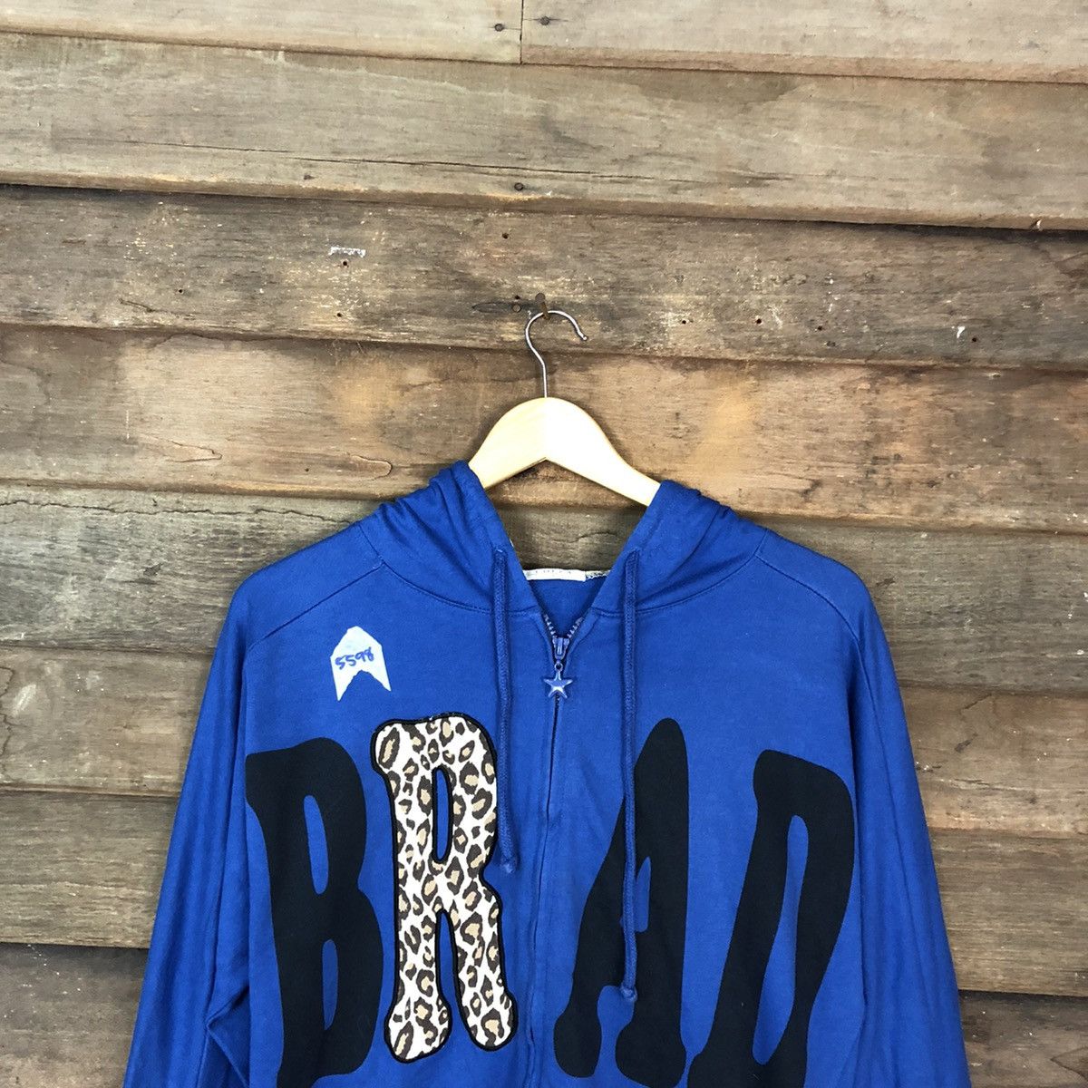 Japanese Brand Colza Brad Blue sweater ear Hoodies #5598 Size S / US 4 / IT 40 - 2 Thumbnail
