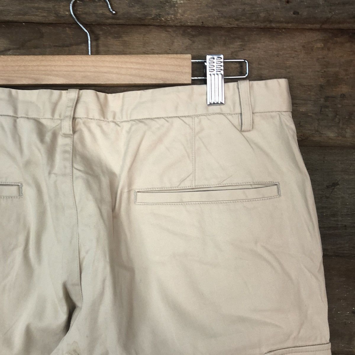 Japanese Brand DLL Japanese Brand Cream utility Cargo Pants #2393 Size US 32 / EU 48 - 15 Thumbnail