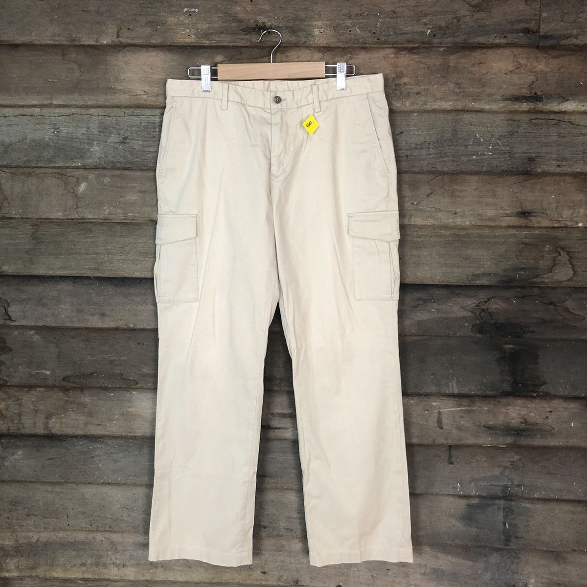 Japanese Brand DLL Japanese Brand Cream utility Cargo Pants #2393 Size US 32 / EU 48 - 1 Thumbnail
