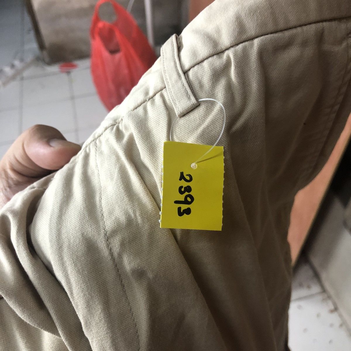Japanese Brand DLL Japanese Brand Cream utility Cargo Pants #2393 Size US 32 / EU 48 - 16 Thumbnail
