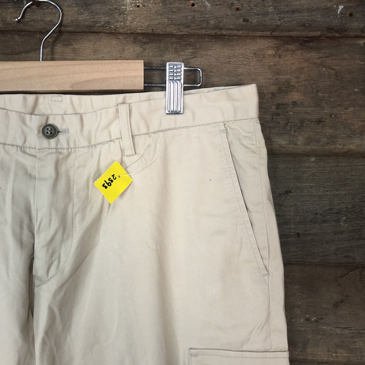 Japanese Brand DLL Japanese Brand Cream utility Cargo Pants #2393 Size US 32 / EU 48 - 5 Thumbnail