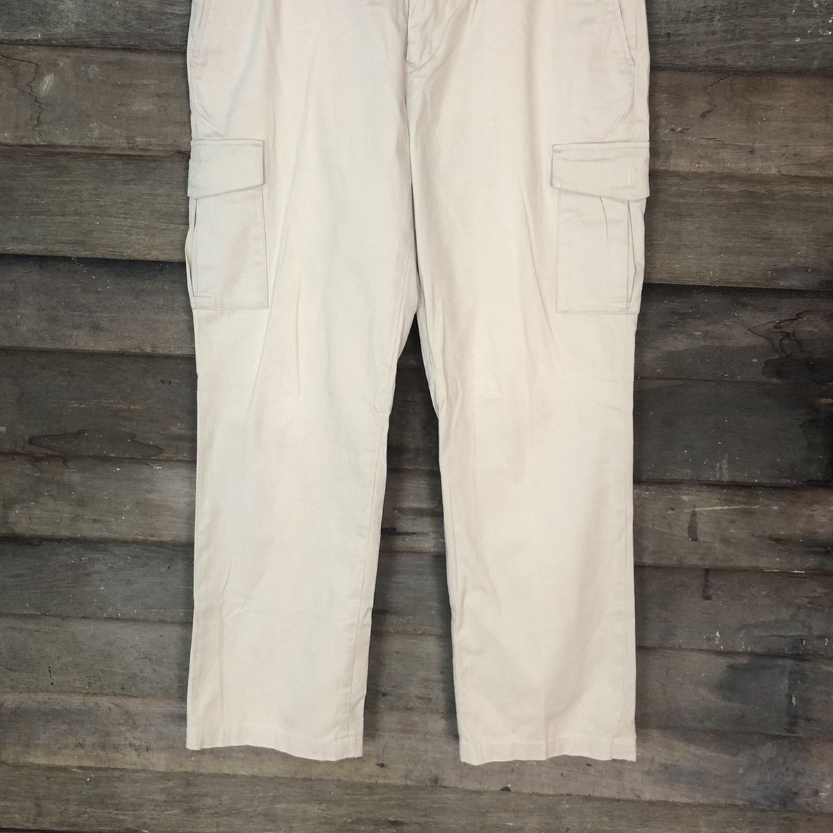 Japanese Brand DLL Japanese Brand Cream utility Cargo Pants #2393 Size US 32 / EU 48 - 3 Thumbnail