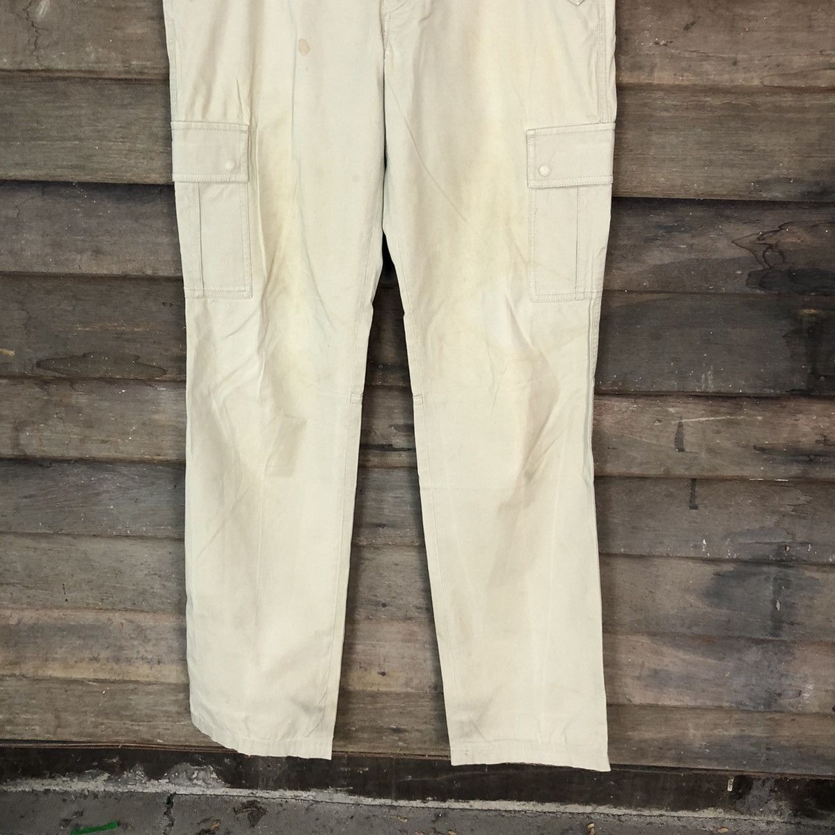 Boycott DL Boycott Brown utility tactical vintage Cargo Pants #2380 Size US 32 / EU 48 - 3 Thumbnail