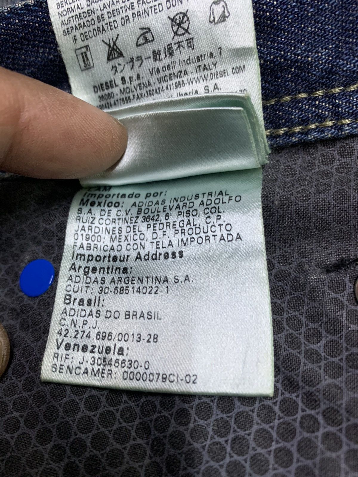 Adidas × Diesel Vintage Adidas x diesel short pants Size US 33 - 18 Thumbnail