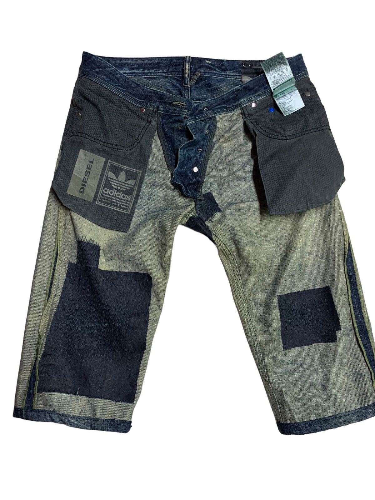 Adidas × Diesel Vintage Adidas x diesel short pants Size US 33 - 6 Thumbnail