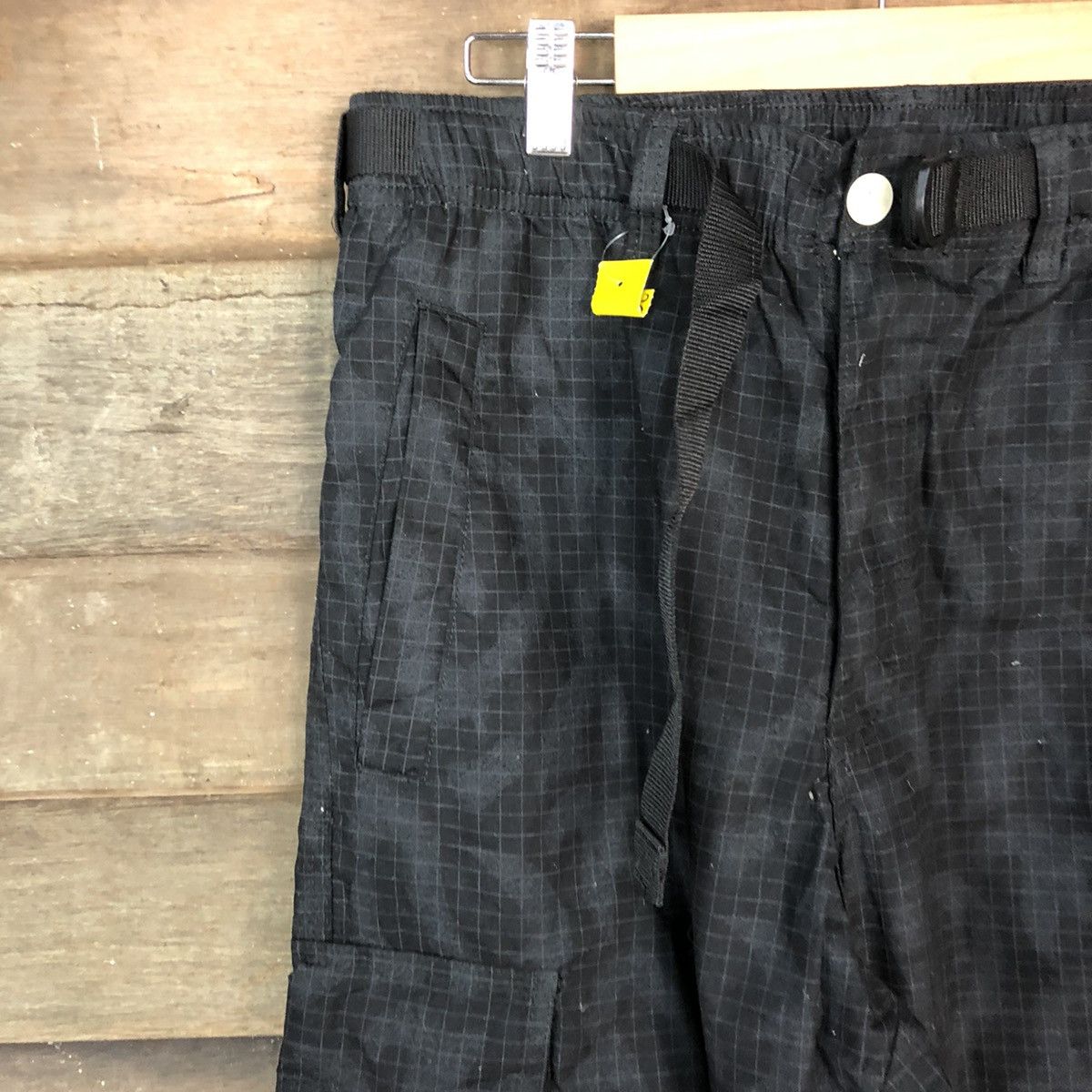 Japanese Brand Japan utility hiking track Black Cargo Pants #2662 Size US 32 / EU 48 - 4 Thumbnail